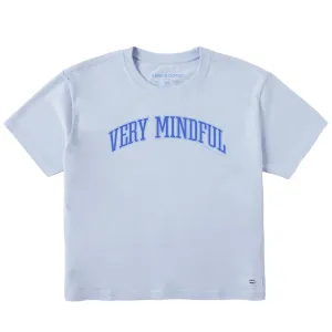 Women's Collegiate  Very Mindful Short Sleeve Crusher Boxy Tee Life is Good