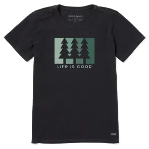 Women's Color Block Pines Short Sleeve Crusher Tee Life is Good