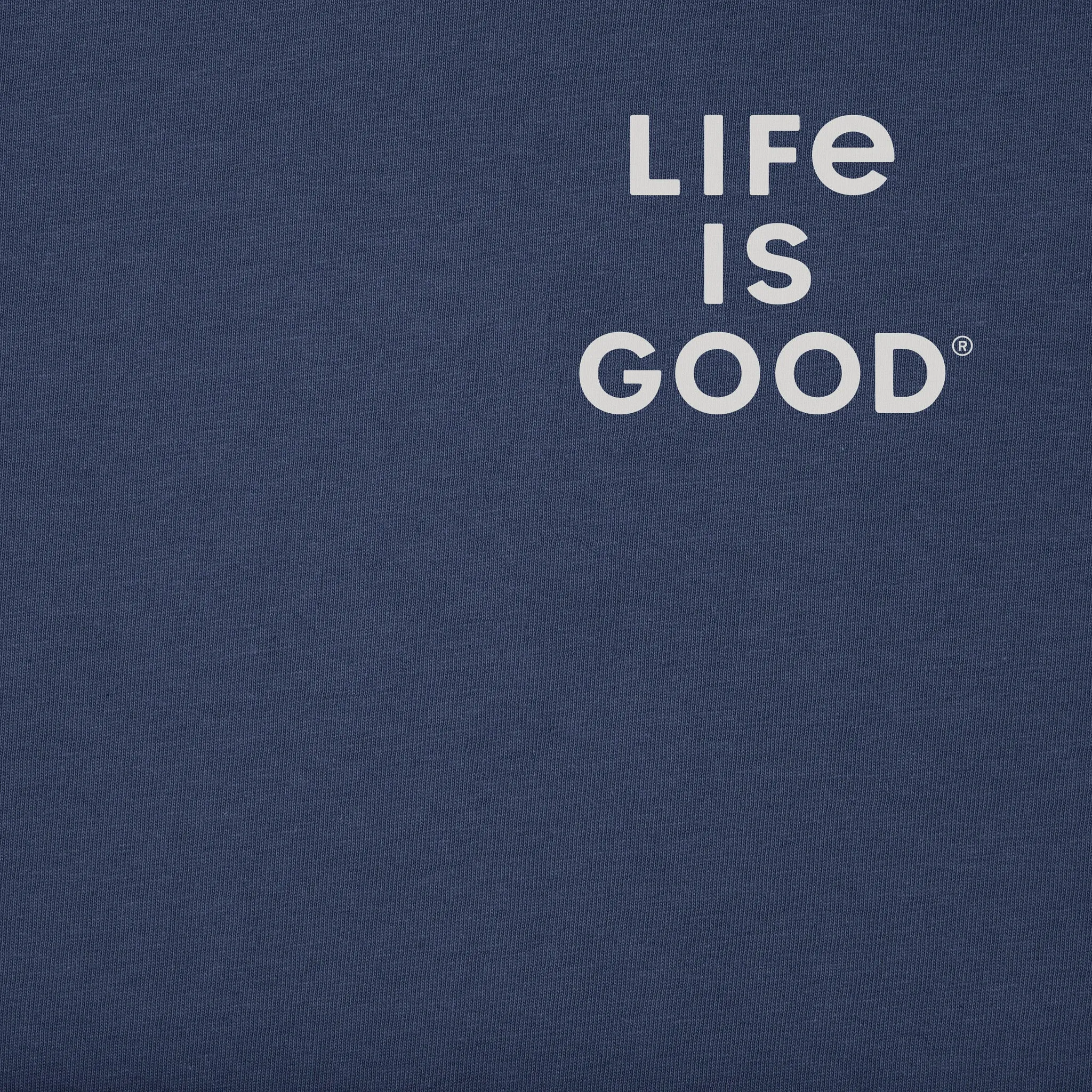 Women's Color Peace Short Sleeve Tee Life is Good