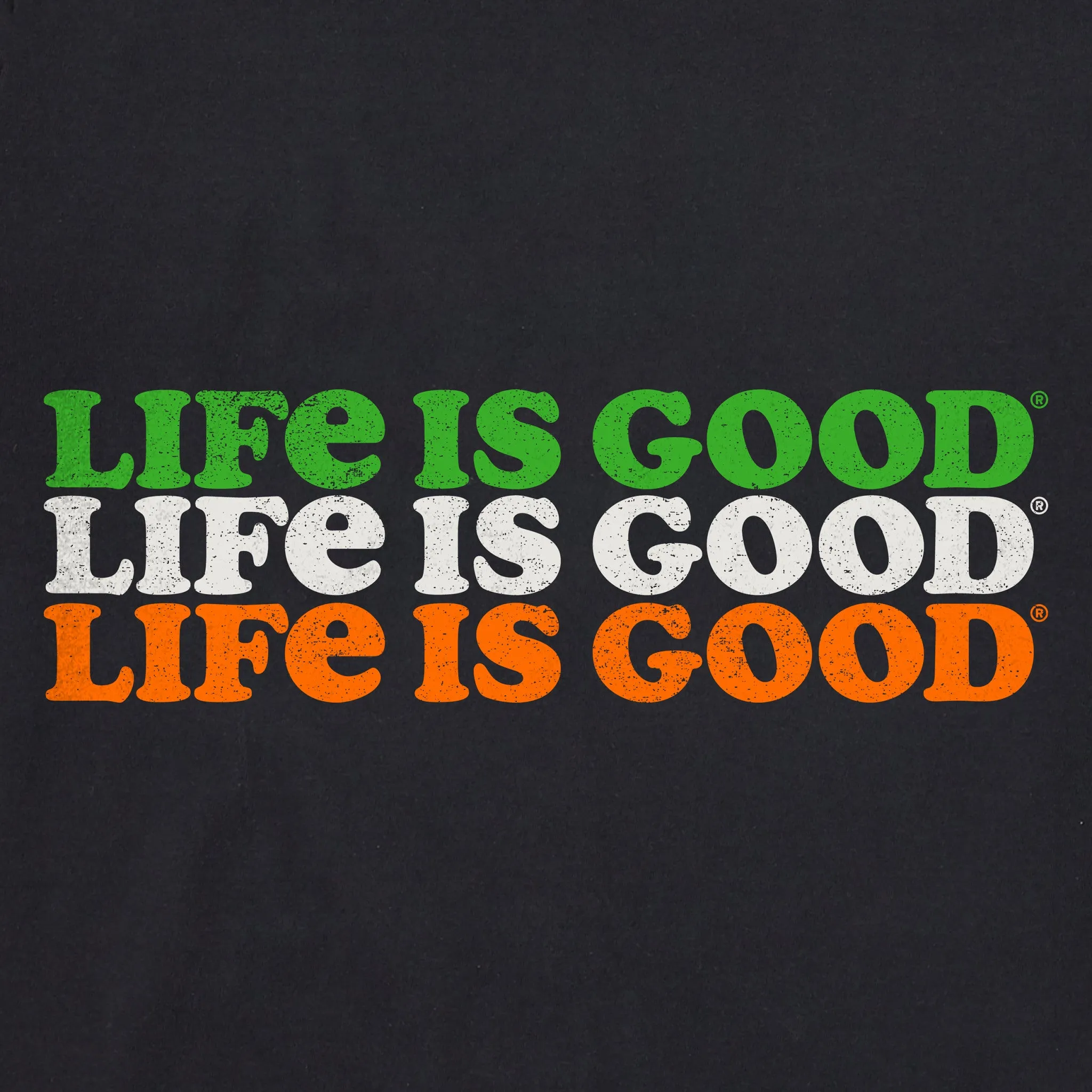 Women's Cooper LIG Short Sleeve Vee Life is Good
