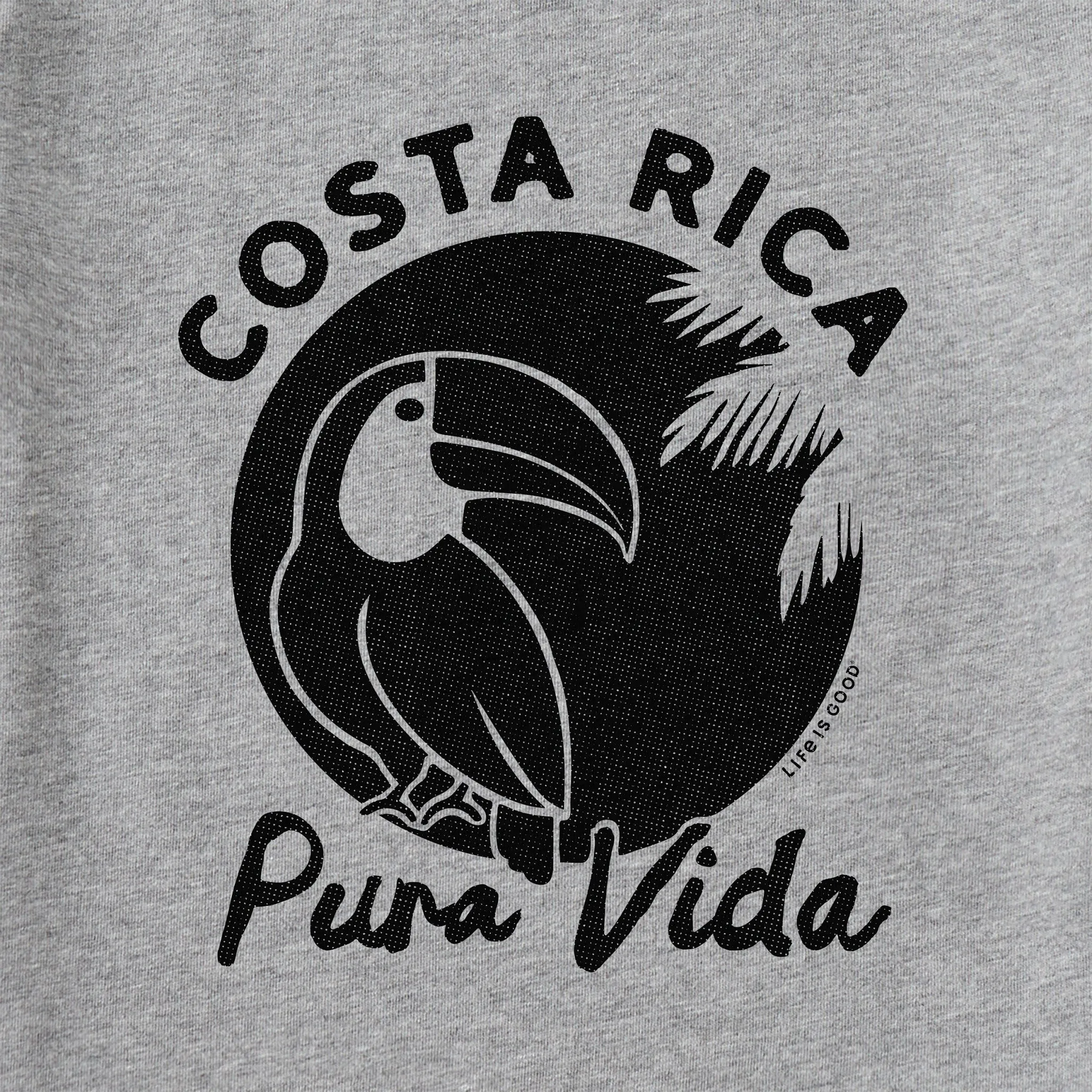 Women's Costa Rica Pura Vida Short Sleeve Crusher Tee Life is Good
