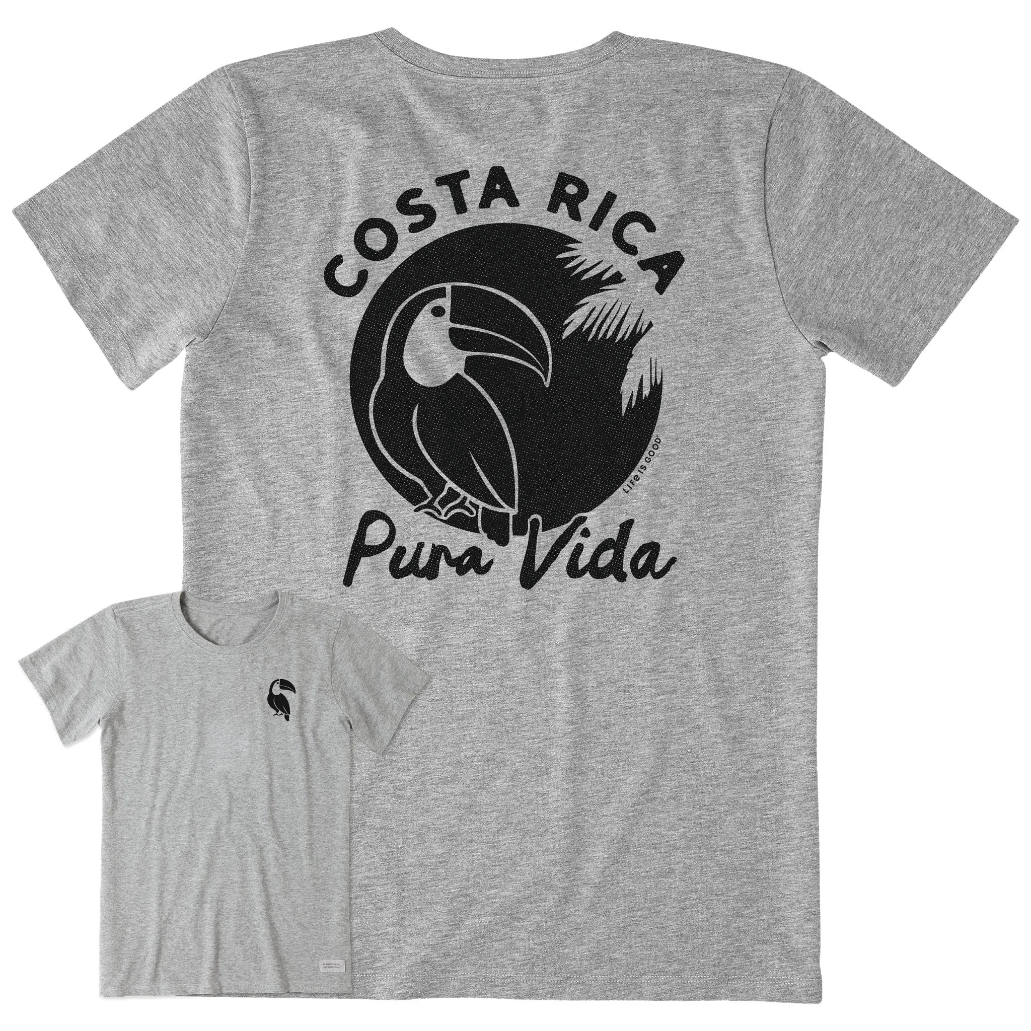 Women's Costa Rica Pura Vida Short Sleeve Crusher Tee Life is Good
