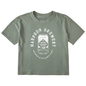Women's Crafty Harpoon Good Vibes Short Sleeve Crusher Boxy Tee Life is Good
