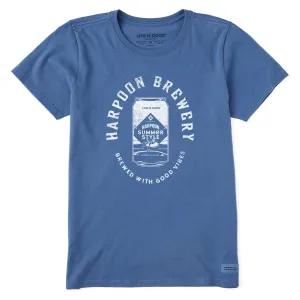 Women's Crafty Harpoon Good Vibes Short Sleeve Crusher Tee Life is Good