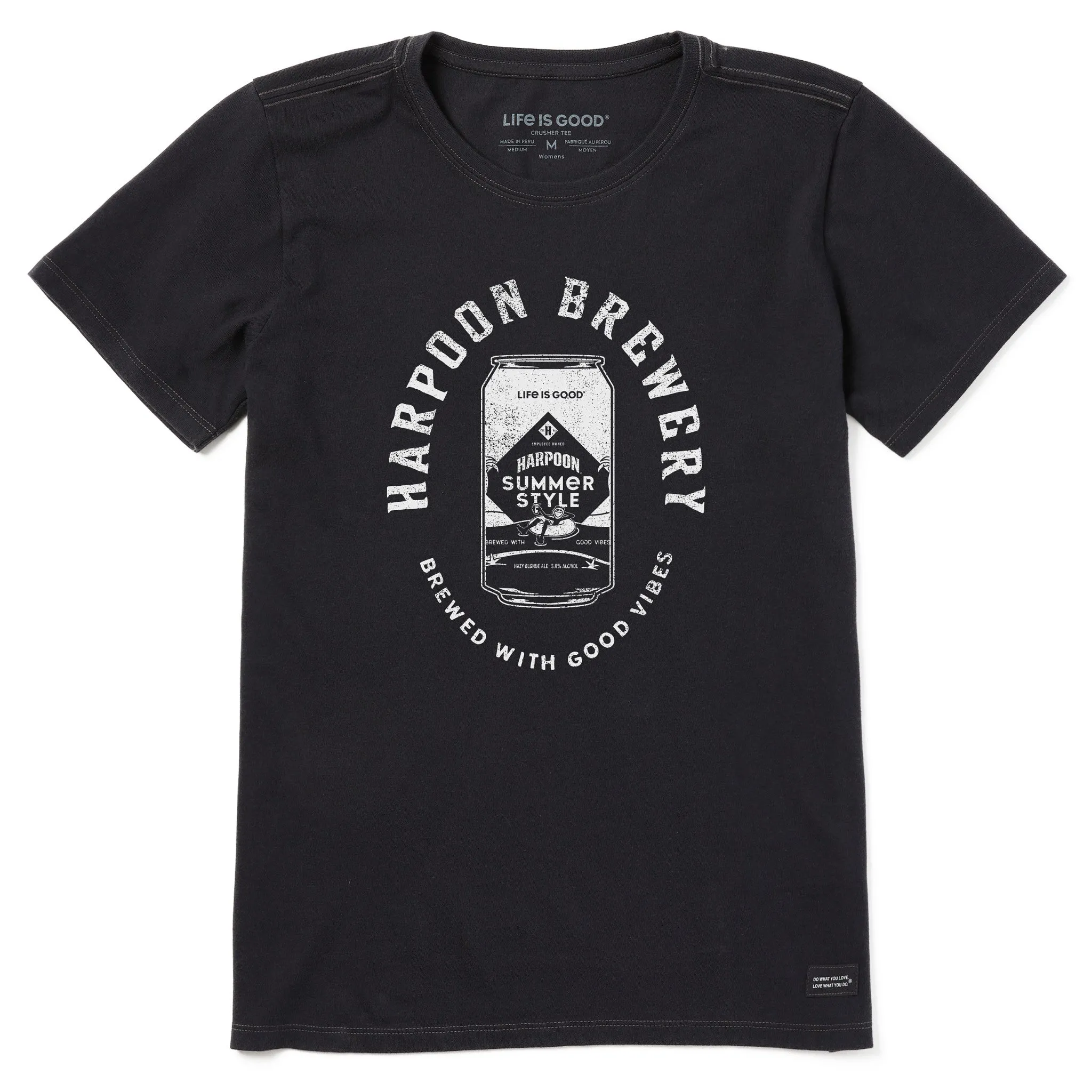 Women's Crafty Harpoon Good Vibes Short Sleeve Crusher Tee Life is Good
