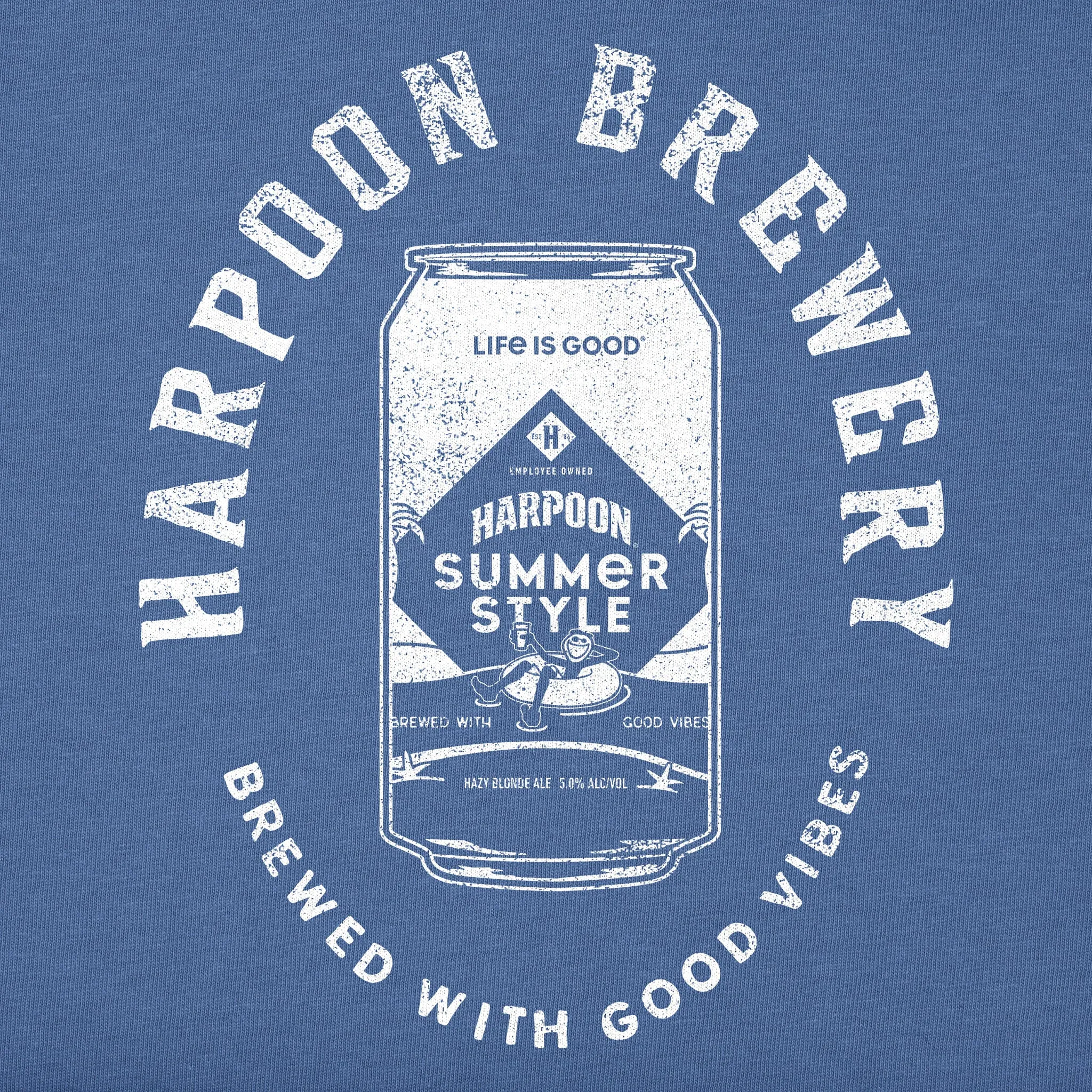Women's Crafty Harpoon Good Vibes Short Sleeve Crusher Tee Life is Good