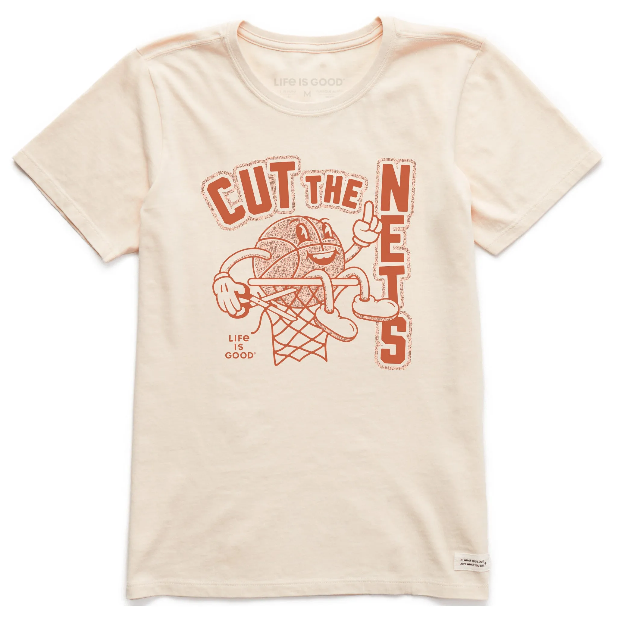 Women's Cut the Nets Short Sleeve Crusher Tee Life is Good