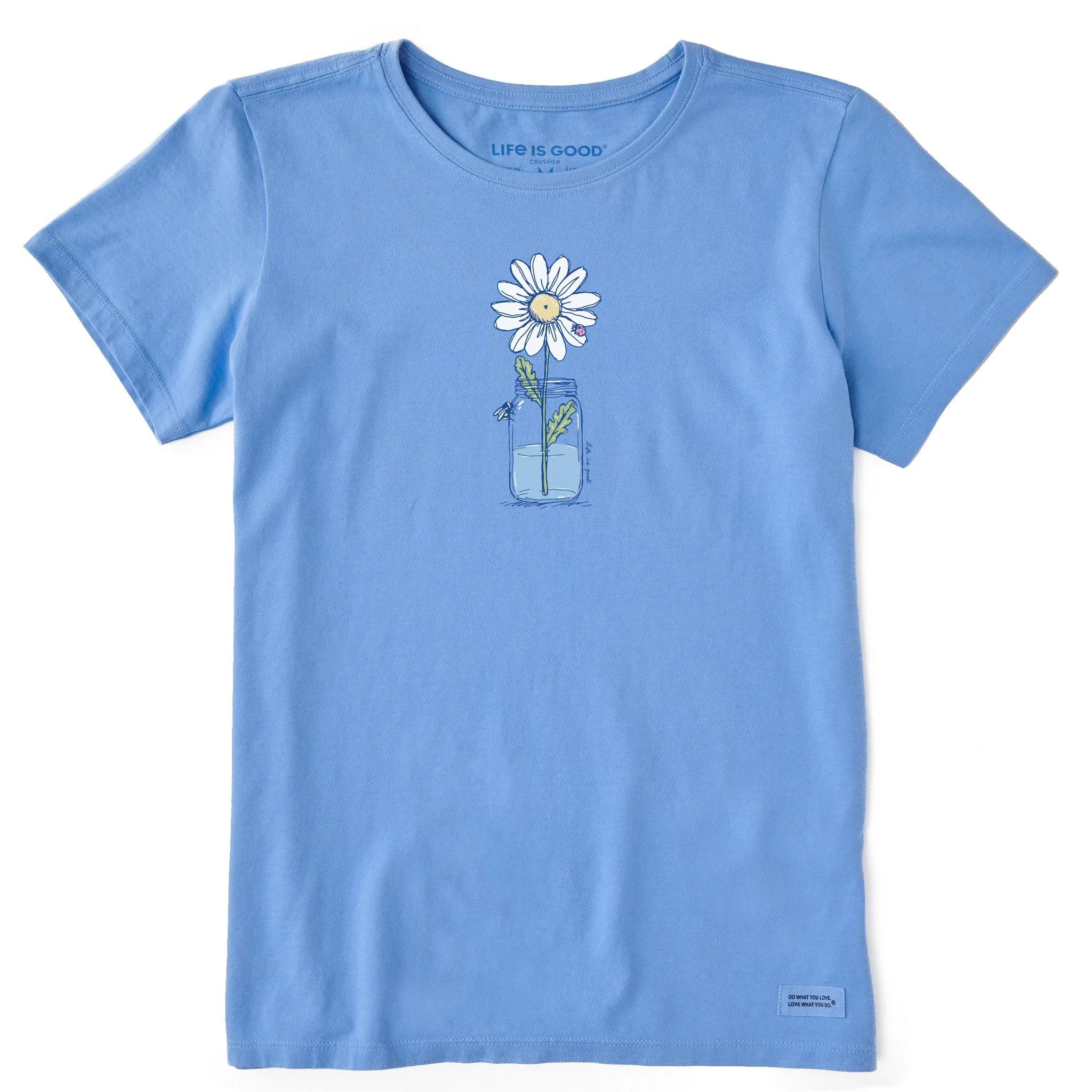 Women's Daisy Jar Short Sleeve Tee Life is Good
