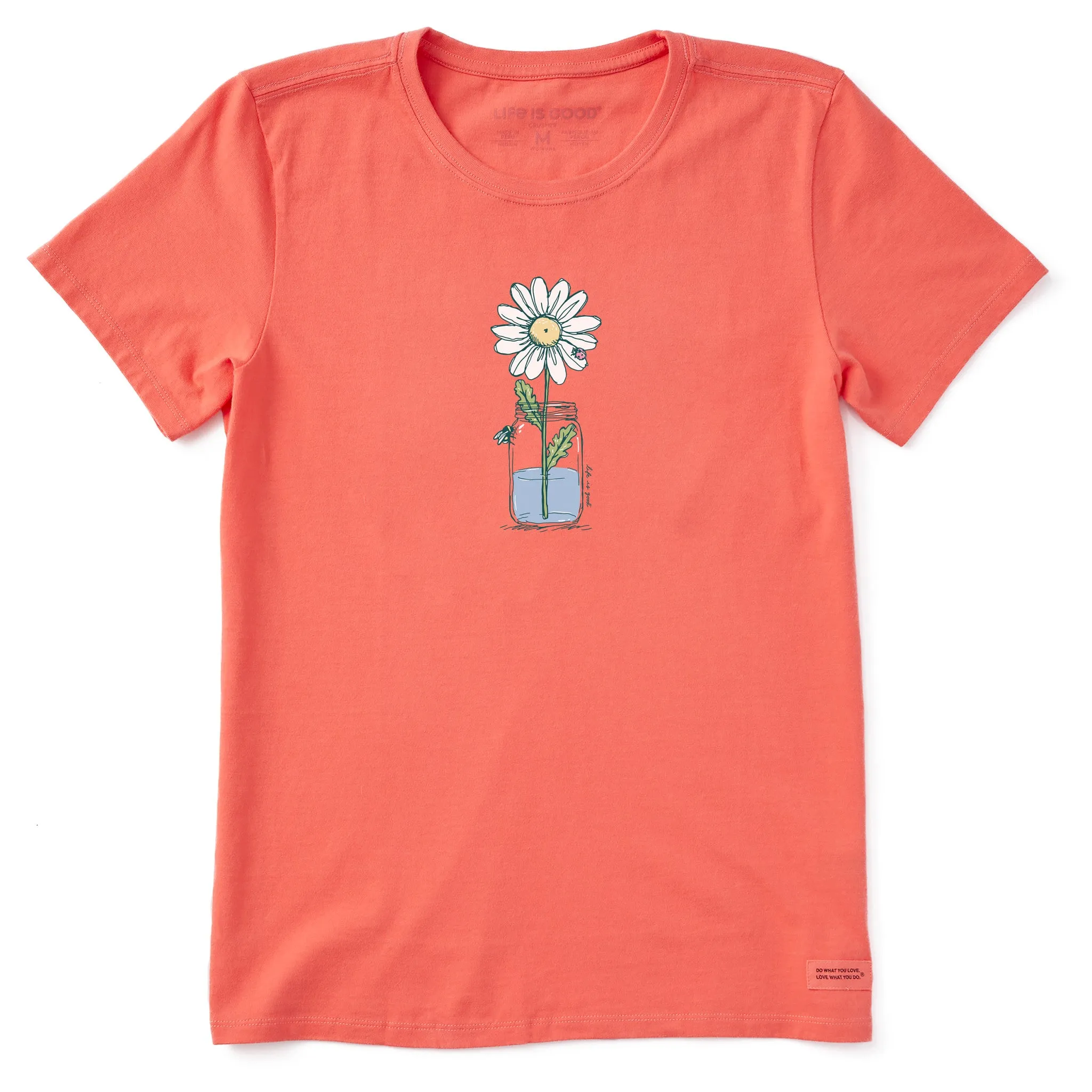 Women's Daisy Jar Short Sleeve Tee Life is Good