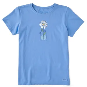 Women's Daisy Jar Short Sleeve Tee Life is Good