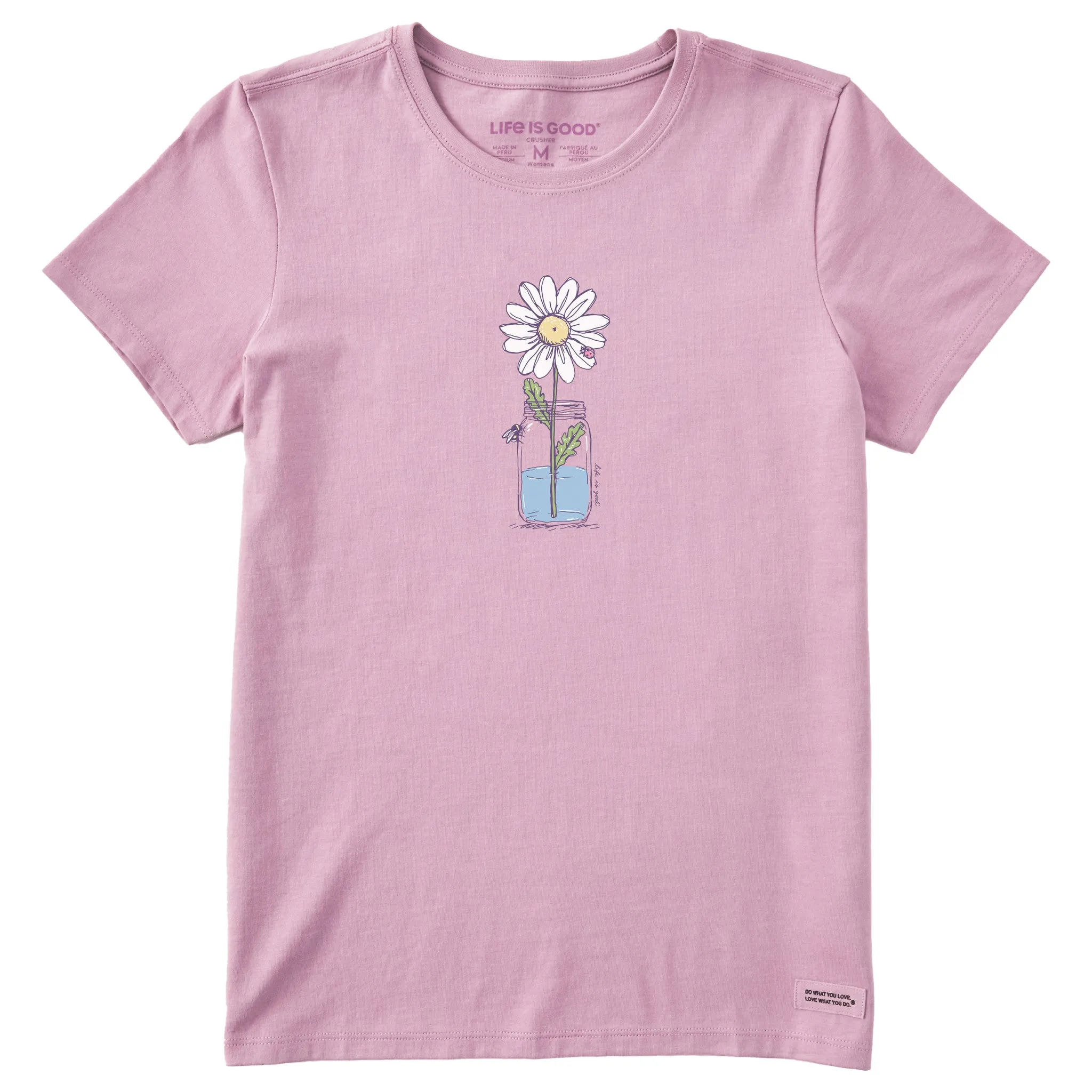 Women's Daisy Jar Short Sleeve Tee Life is Good