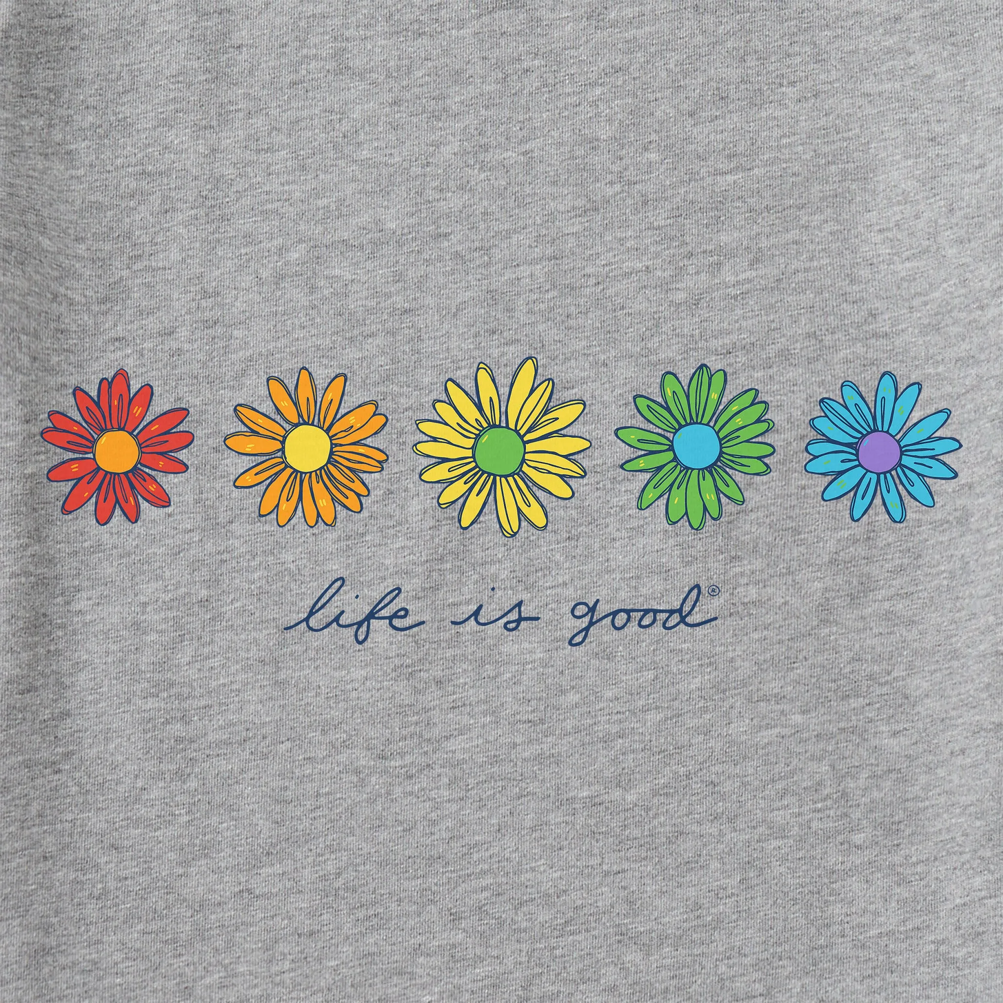 Women's Daisy Spectrum Short Sleeve Tee Life is Good