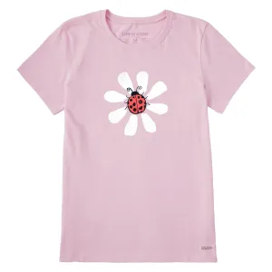 Women's Daisybug Short Sleeve Crusher Tee Life is Good