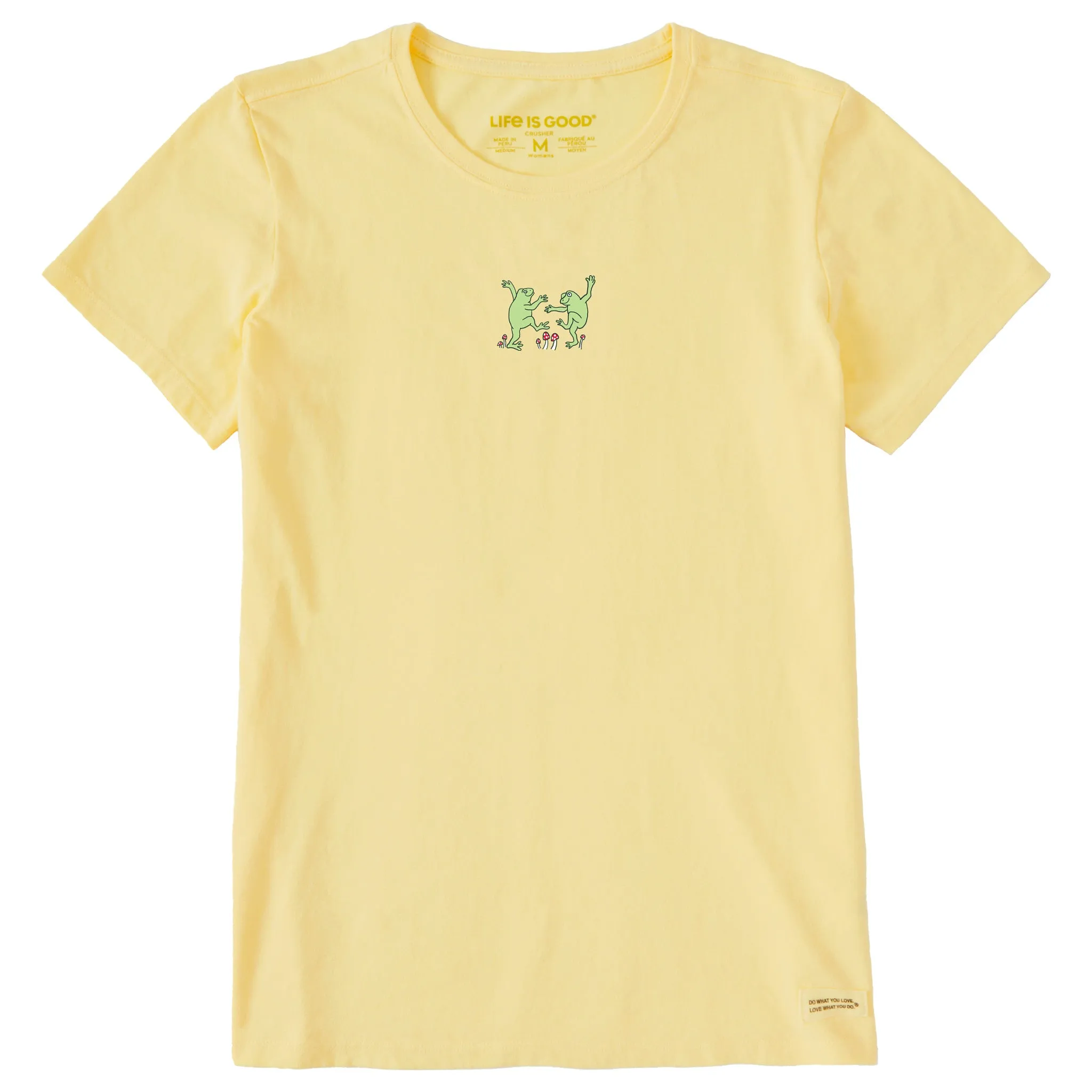 Women's Dancing Frogs Short Sleeve Crusher-LITE Tee Life is Good
