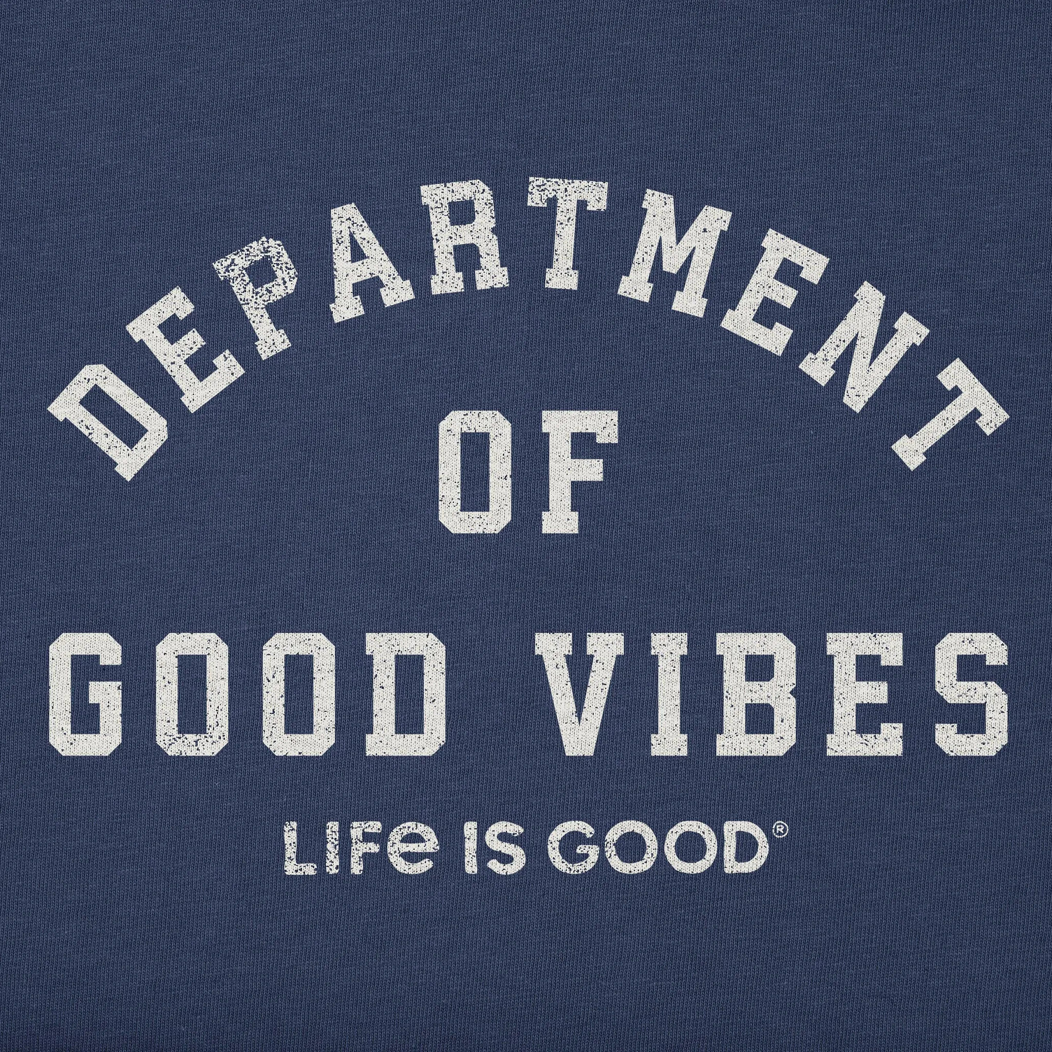 Women's Dept. of Good Vibes Short Sleeve Tee Life is Good