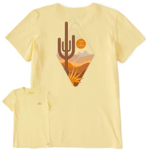 Women's Desert Diamond Short Sleeve Tee Life is Good