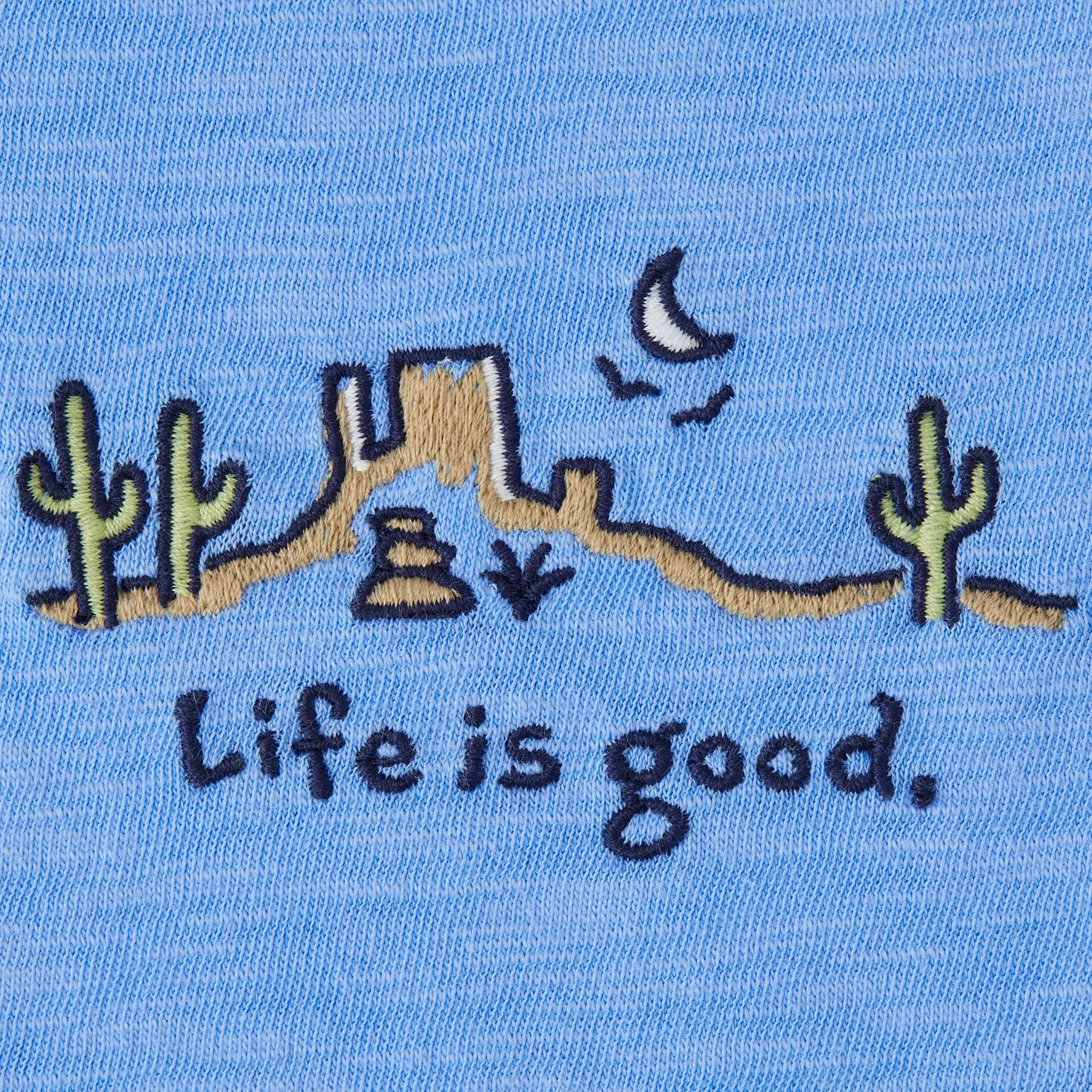Women's Desert Vista Textured Slub Tank Life is Good