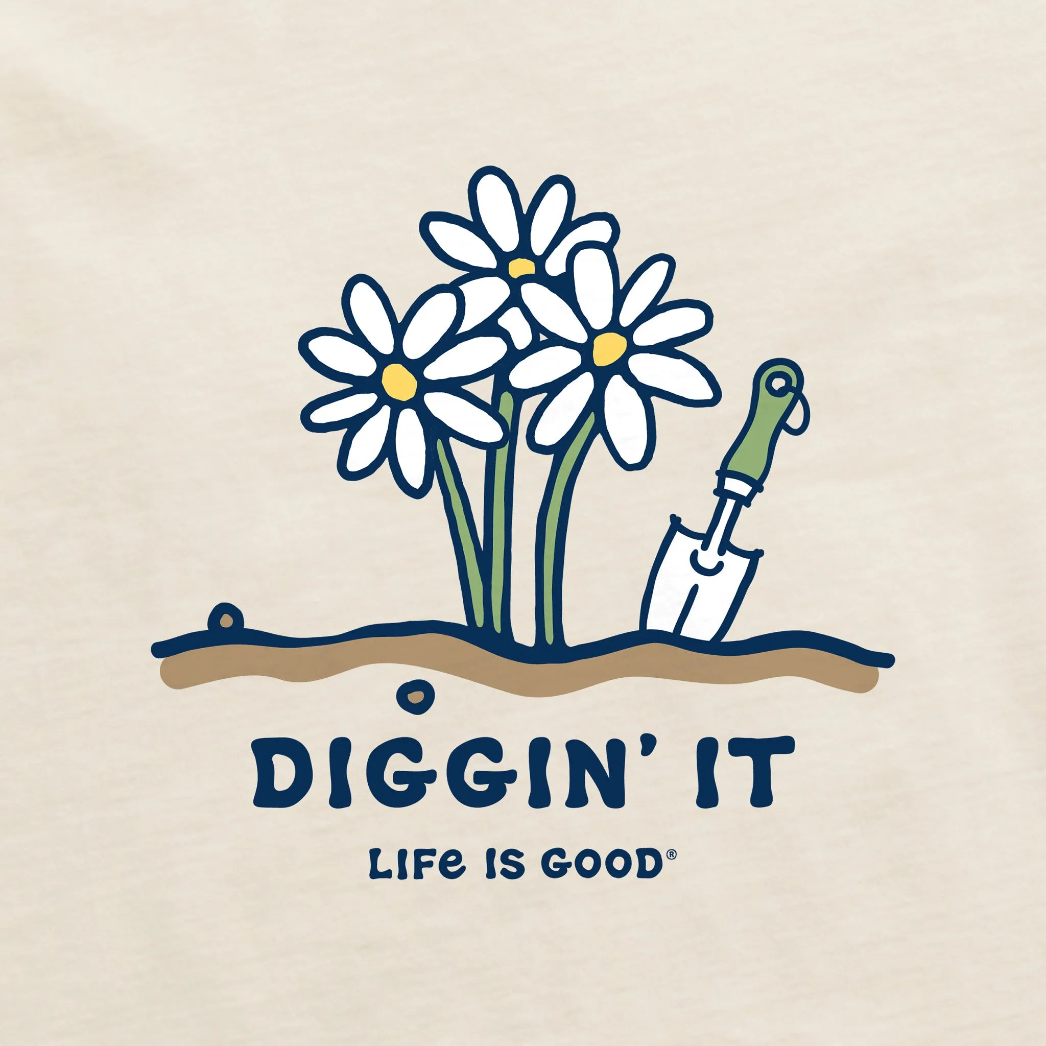 Women's Diggin' It Short Sleeve Tee Life is Good