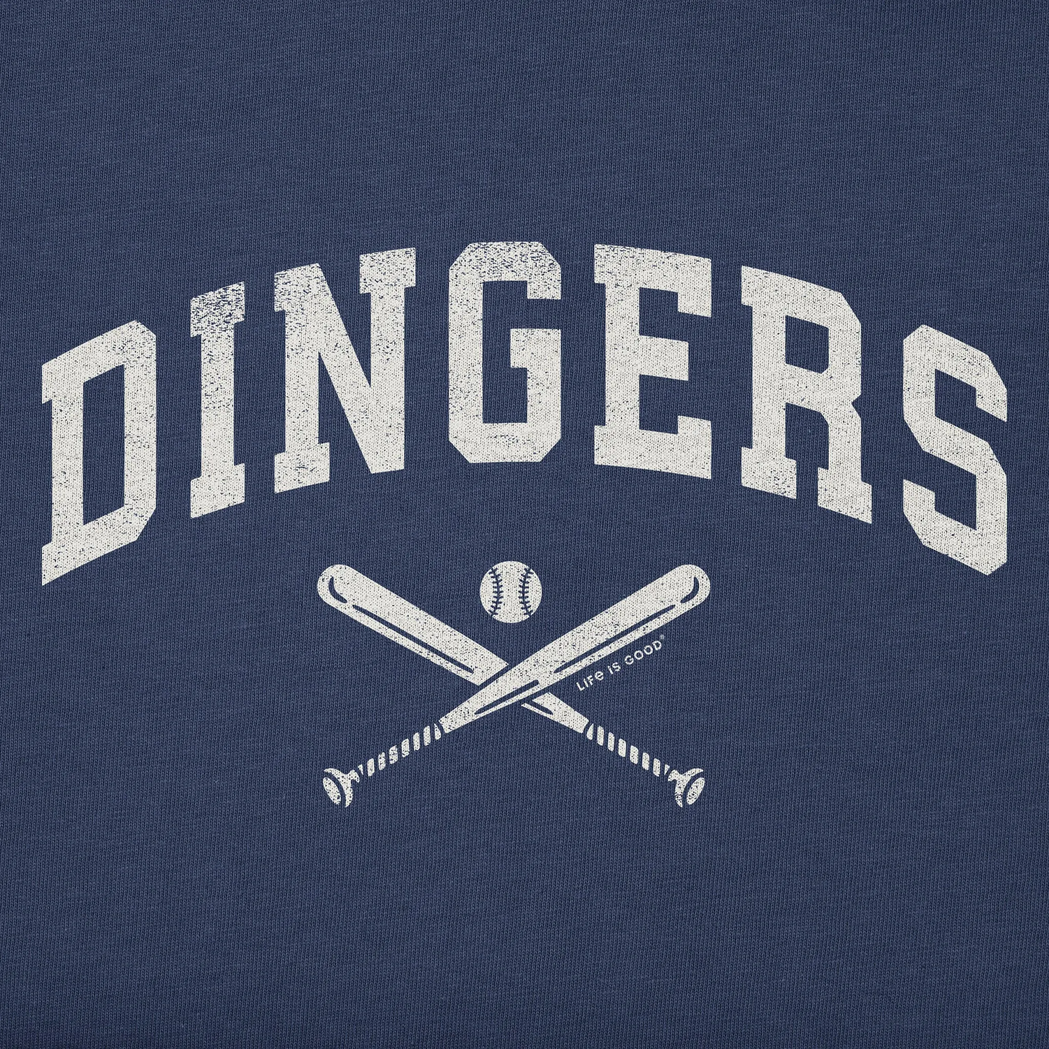 Women's Dingers Arch Short Sleeve Tee Life is Good