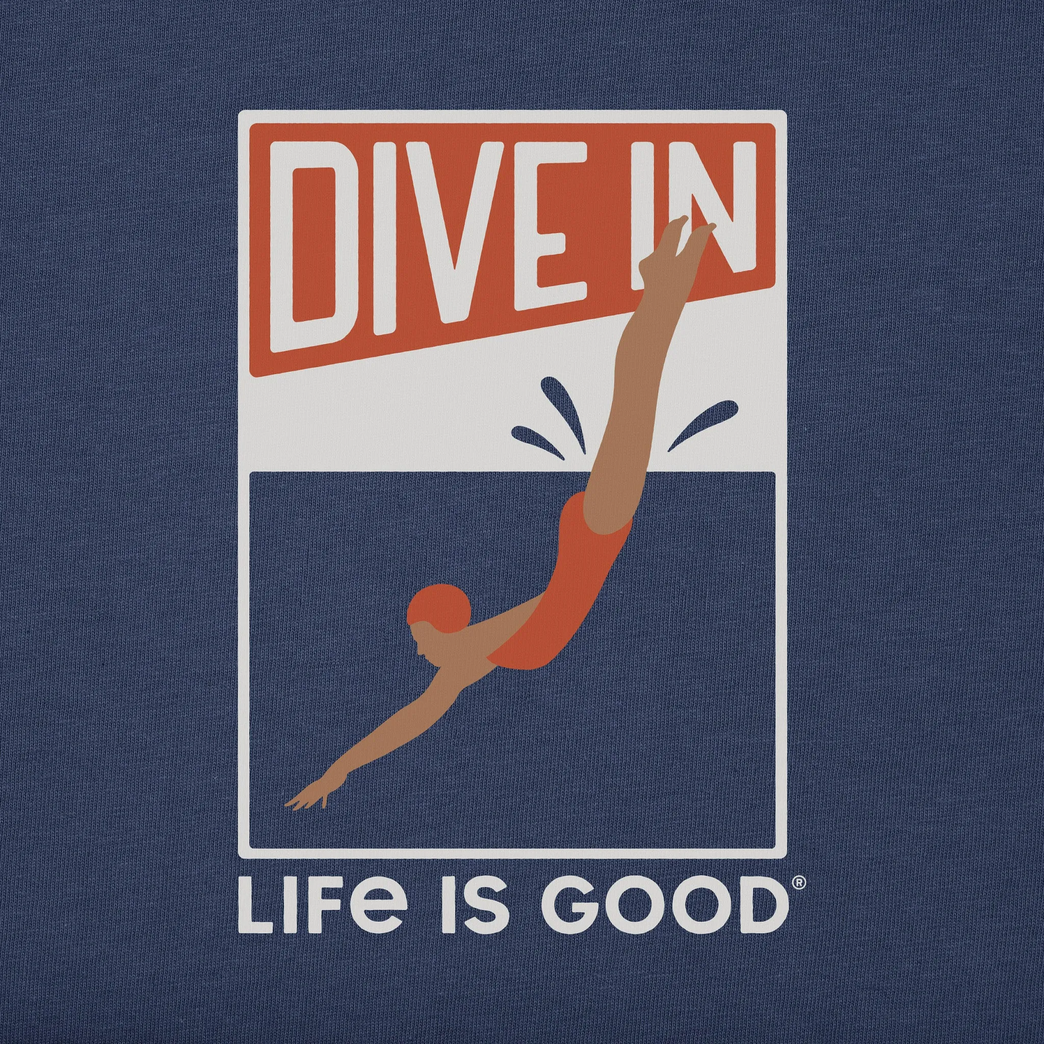 Women's Dive In Short Sleeve Tee Life is Good