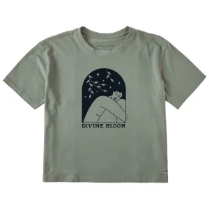 Women's Divine Bloom Short Sleeve Crusher Boxy Tee Life is Good