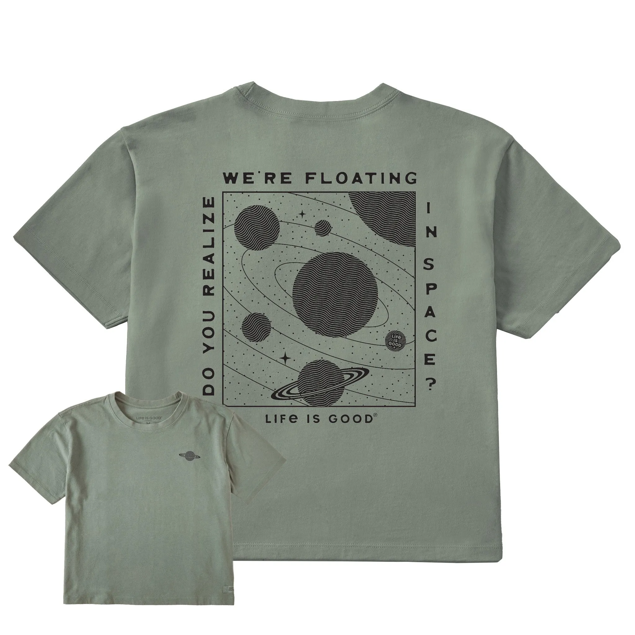 Women's Do You Realize Short Sleeve Crusher Boxy Tee Life is Good