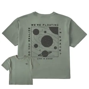 Women's Do You Realize Short Sleeve Crusher Boxy Tee Life is Good