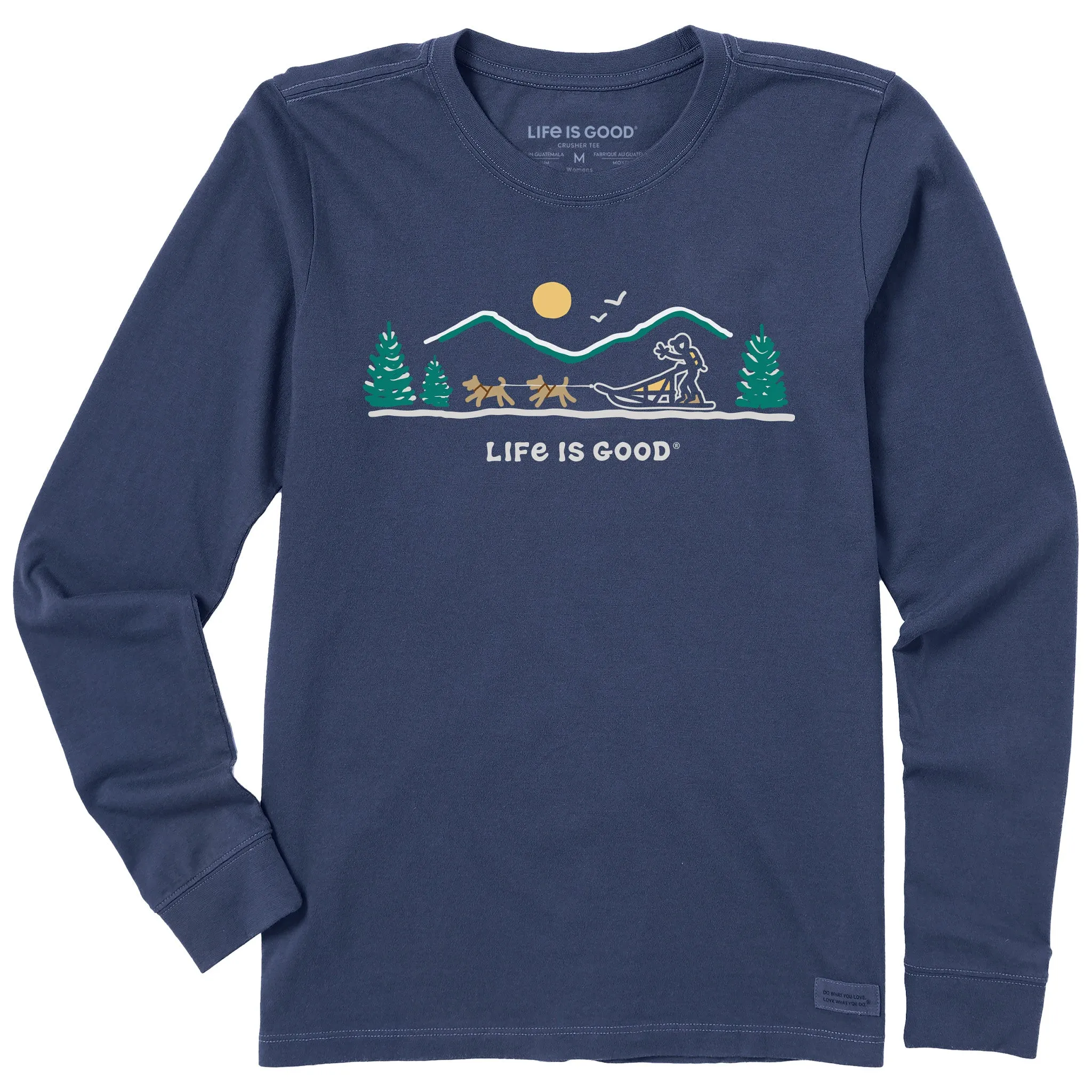 Women's Dogsled Vista Long Sleeve Crusher Tee Life is Good