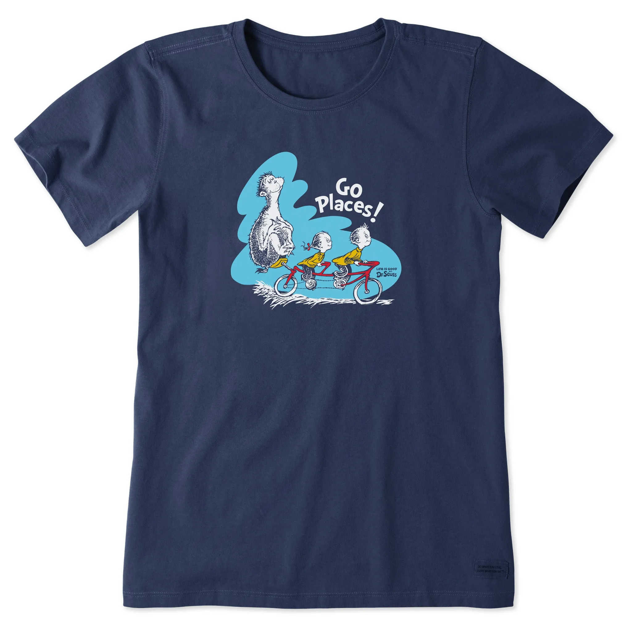 Women's Dr. Seuss Go Places Short Sleeve Tee Life is Good