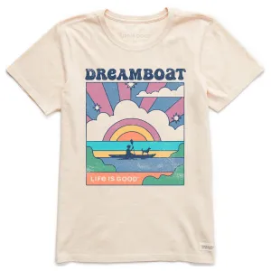 Women's Dreamboat Short Sleeve Crusher Tee Life is Good