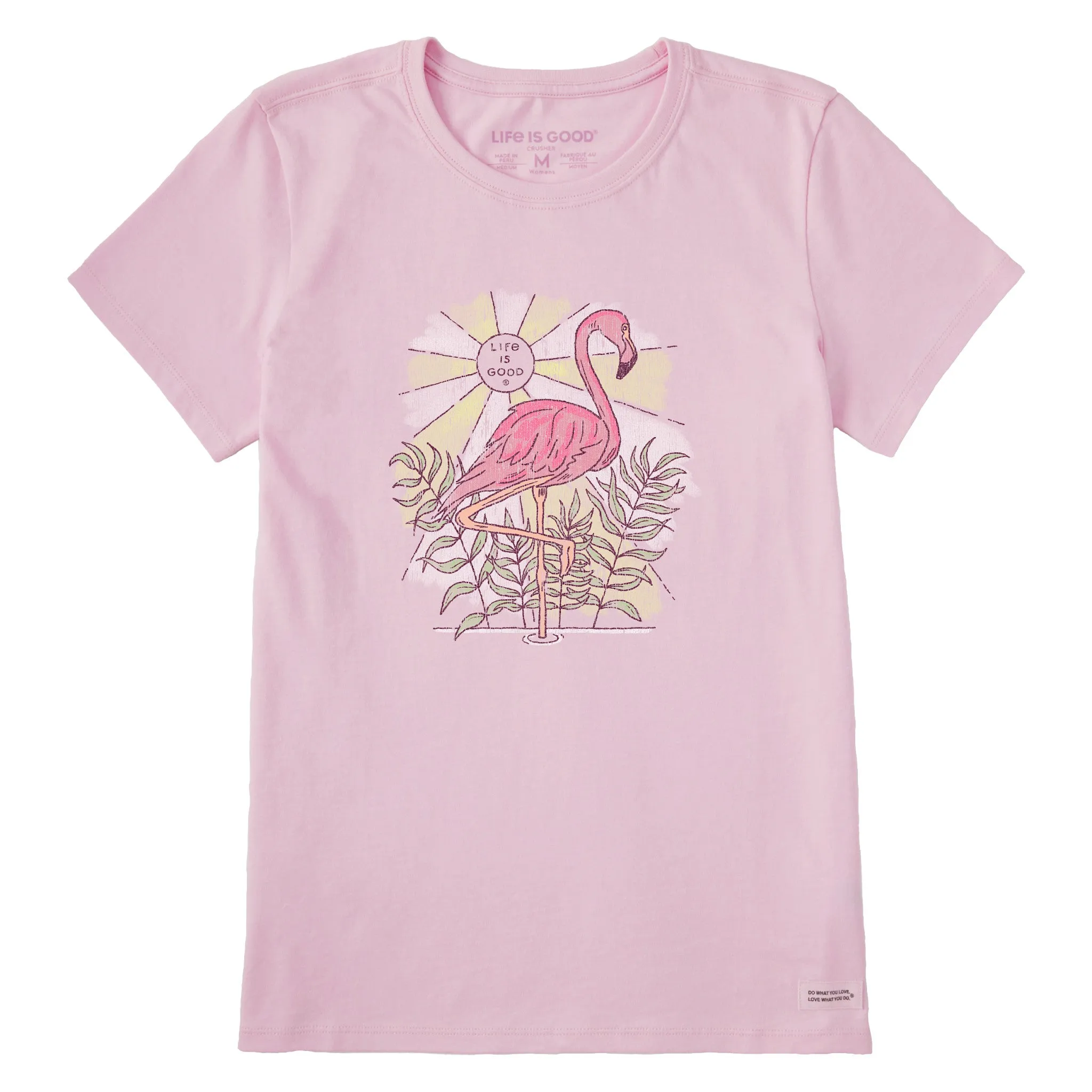 Women's Dreamy Flamingo Short Sleeve Tee Life is Good