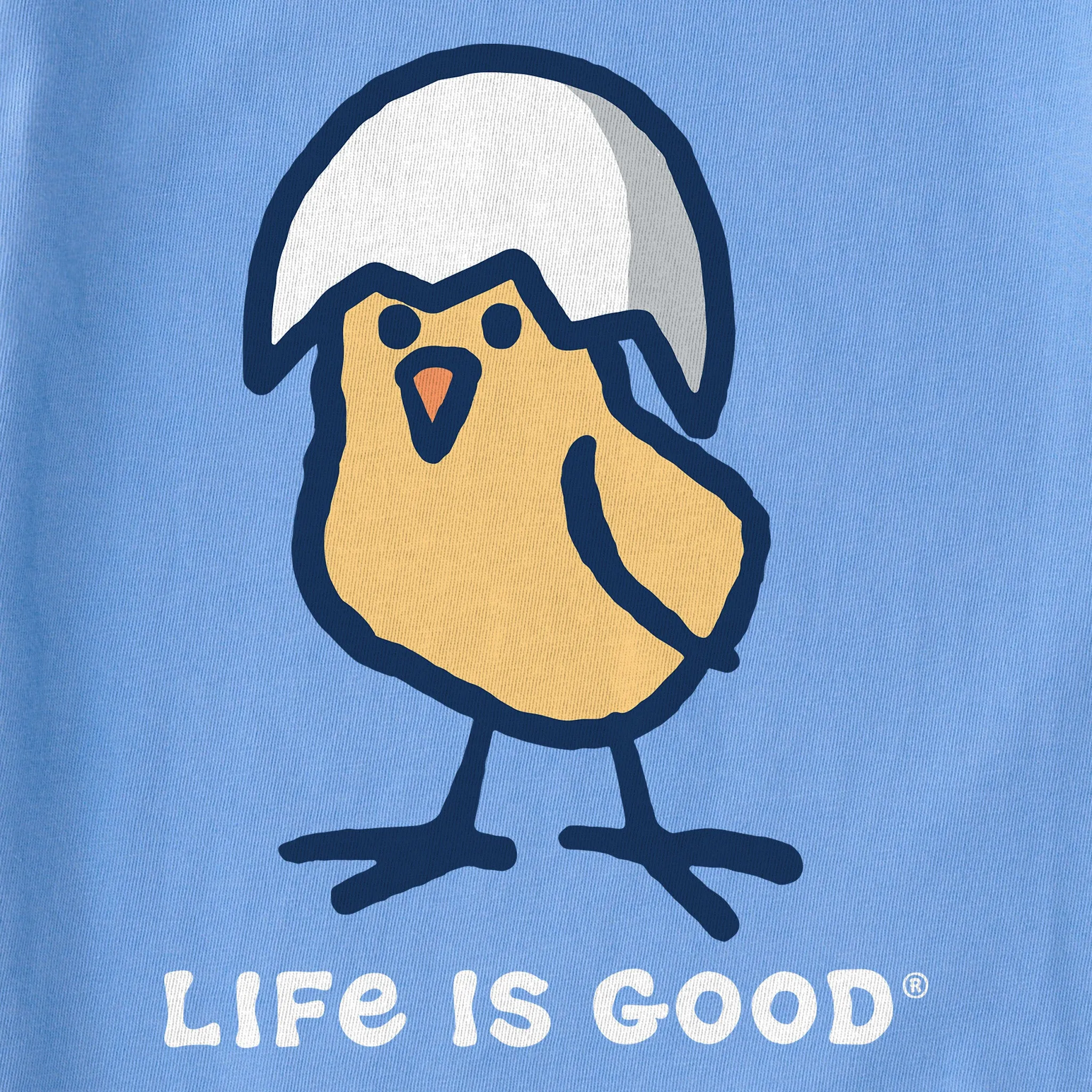 Women's Eggshell Chick Short Sleeve Tee Life is Good