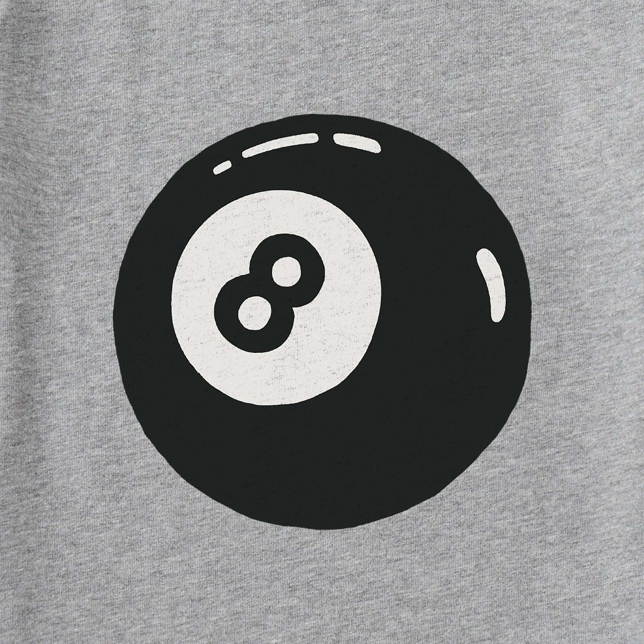 Women's Eight Ball Mini Short Sleeve Crusher Vee Life is Good