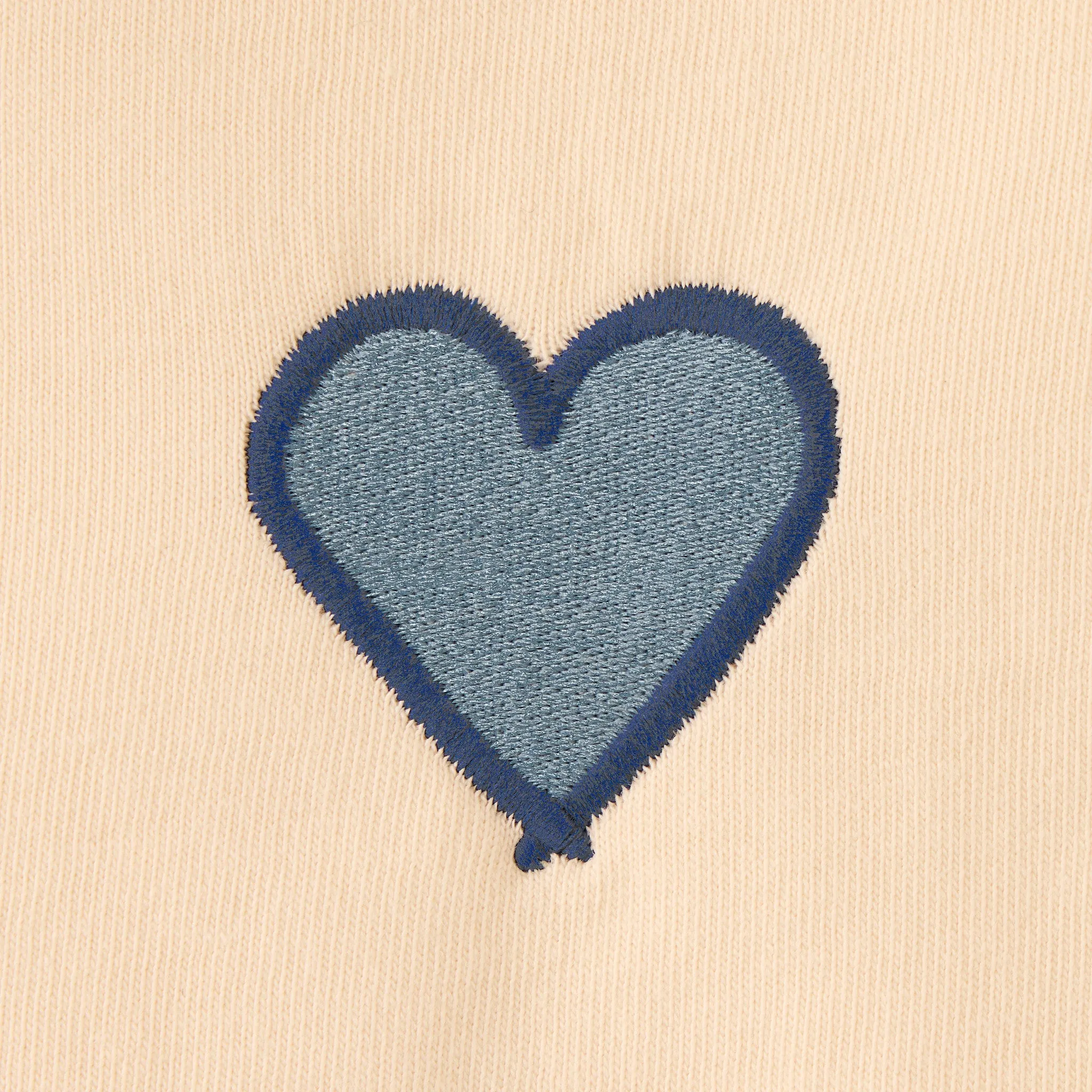 Women's Embroidered Heart Short Sleeve Crusher Tee Life is Good