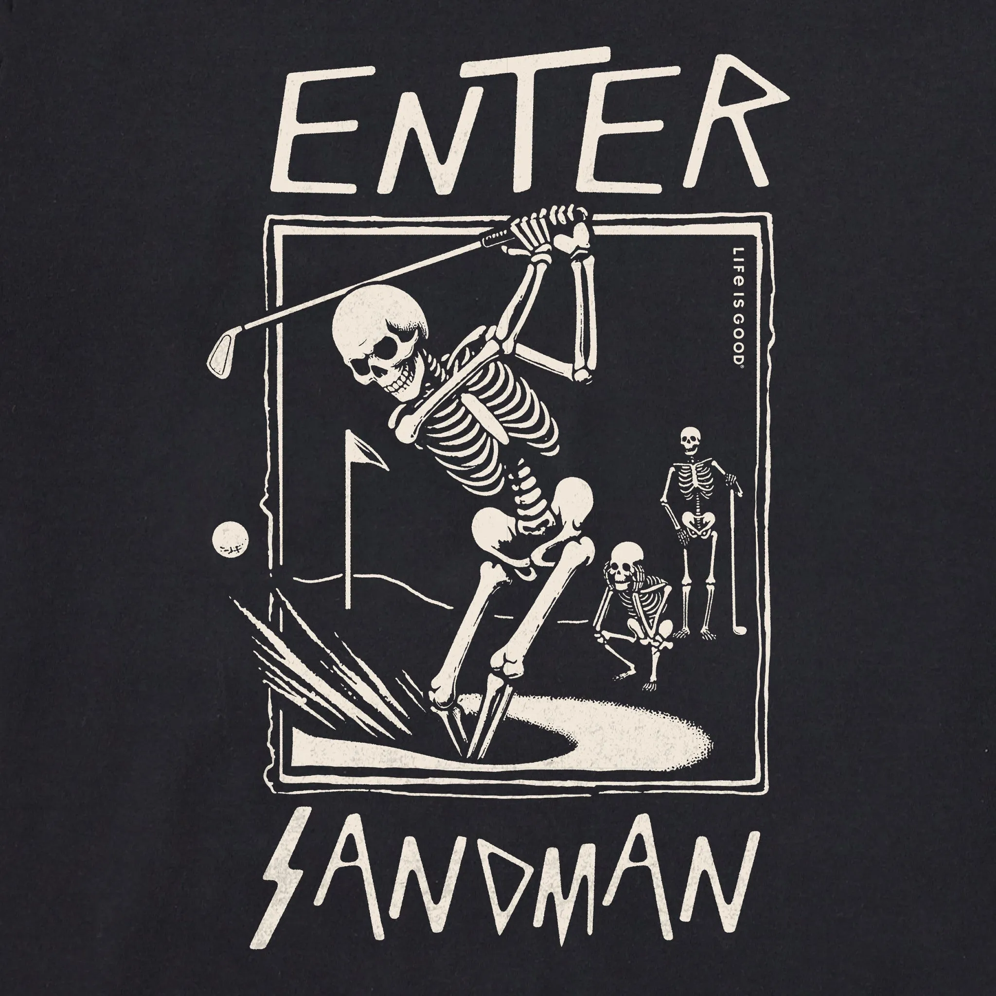 Women's Enter Sandman Short Sleeve Tee Life is Good