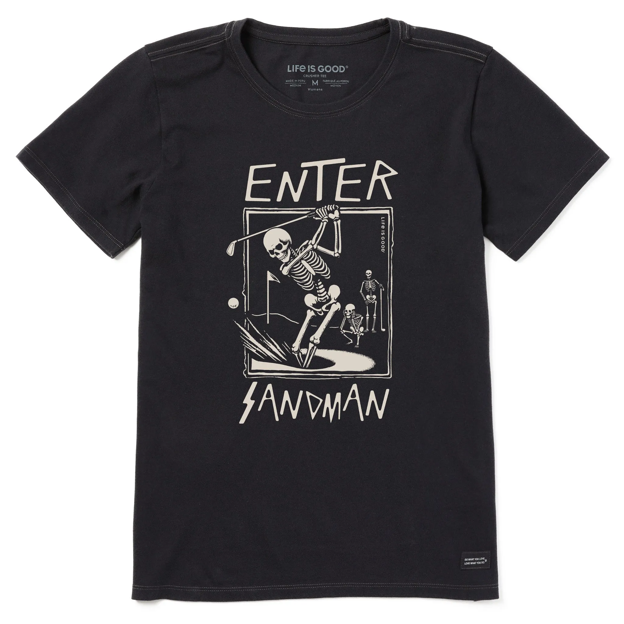 Women's Enter Sandman Short Sleeve Tee Life is Good