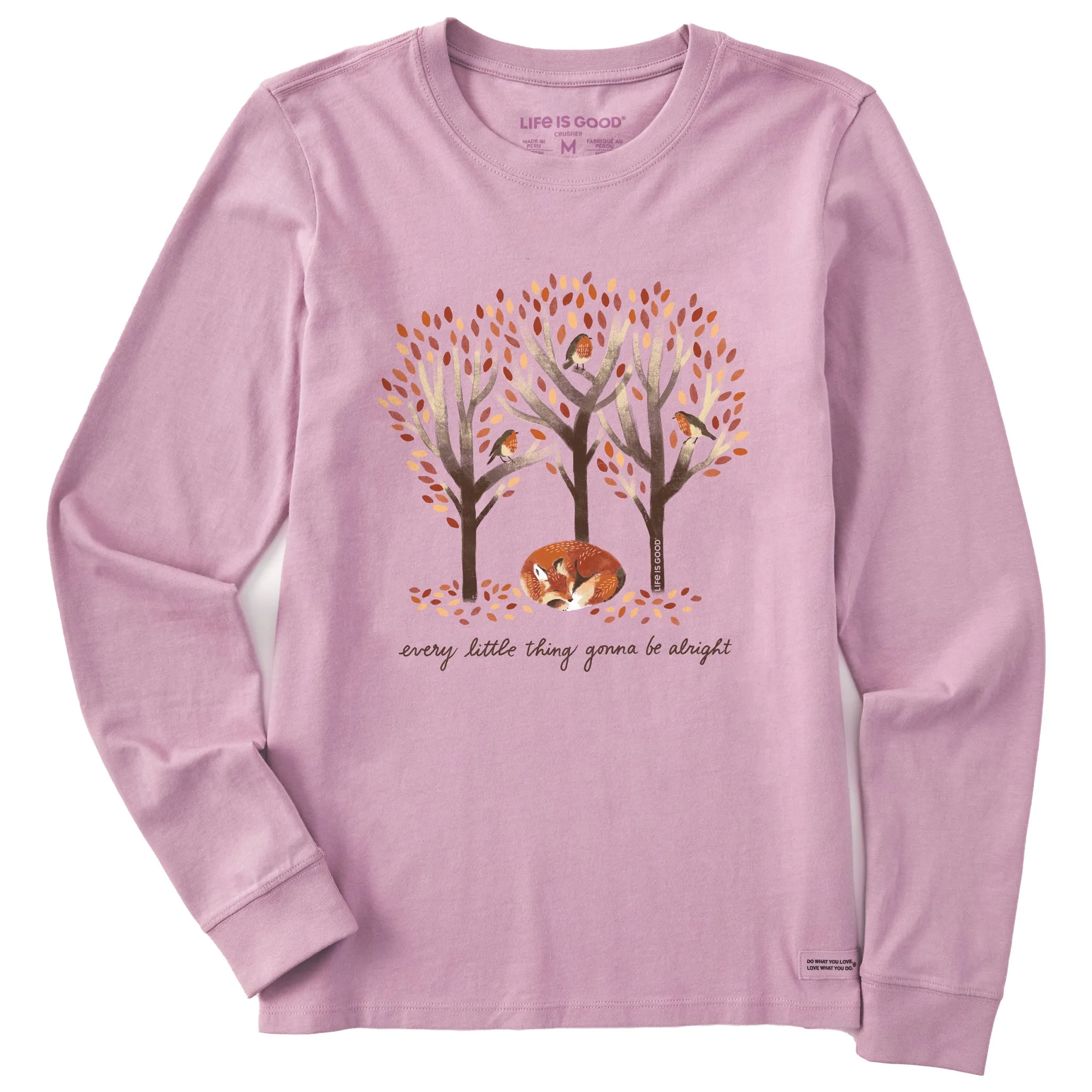 Women's Every Little Thing Fox Long Sleeve Crusher Tee Life is Good