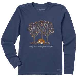 Women's Every Little Thing Fox Long Sleeve Crusher Tee Life is Good
