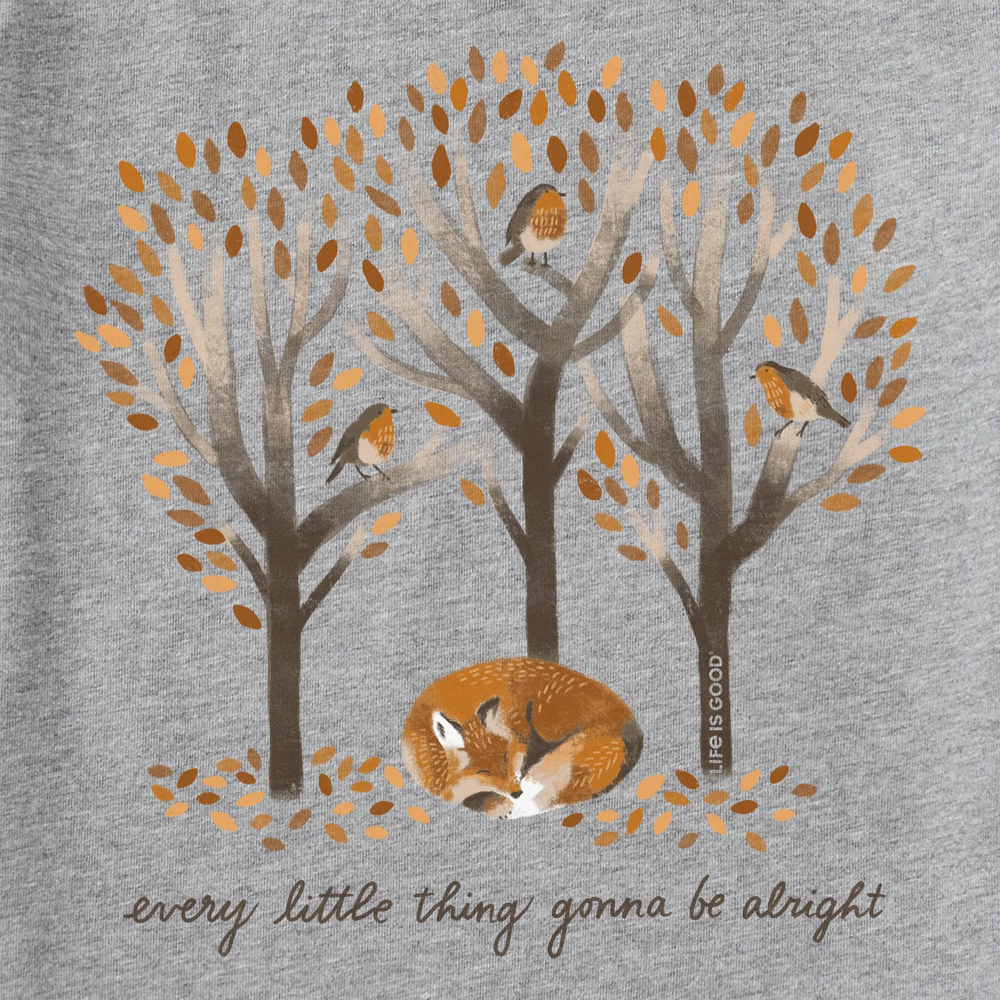 Women's Every Little Thing Fox Long Sleeve Crusher Tee Life is Good