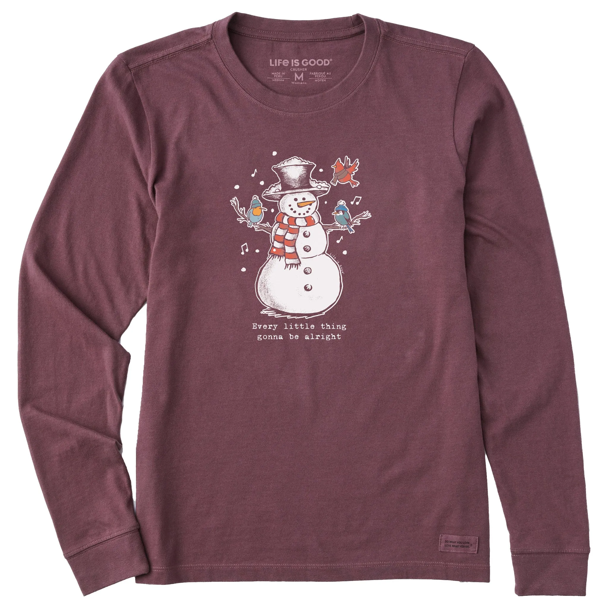Women's Every Little Thing Showman Long Sleeve Crusher Tee Life is Good