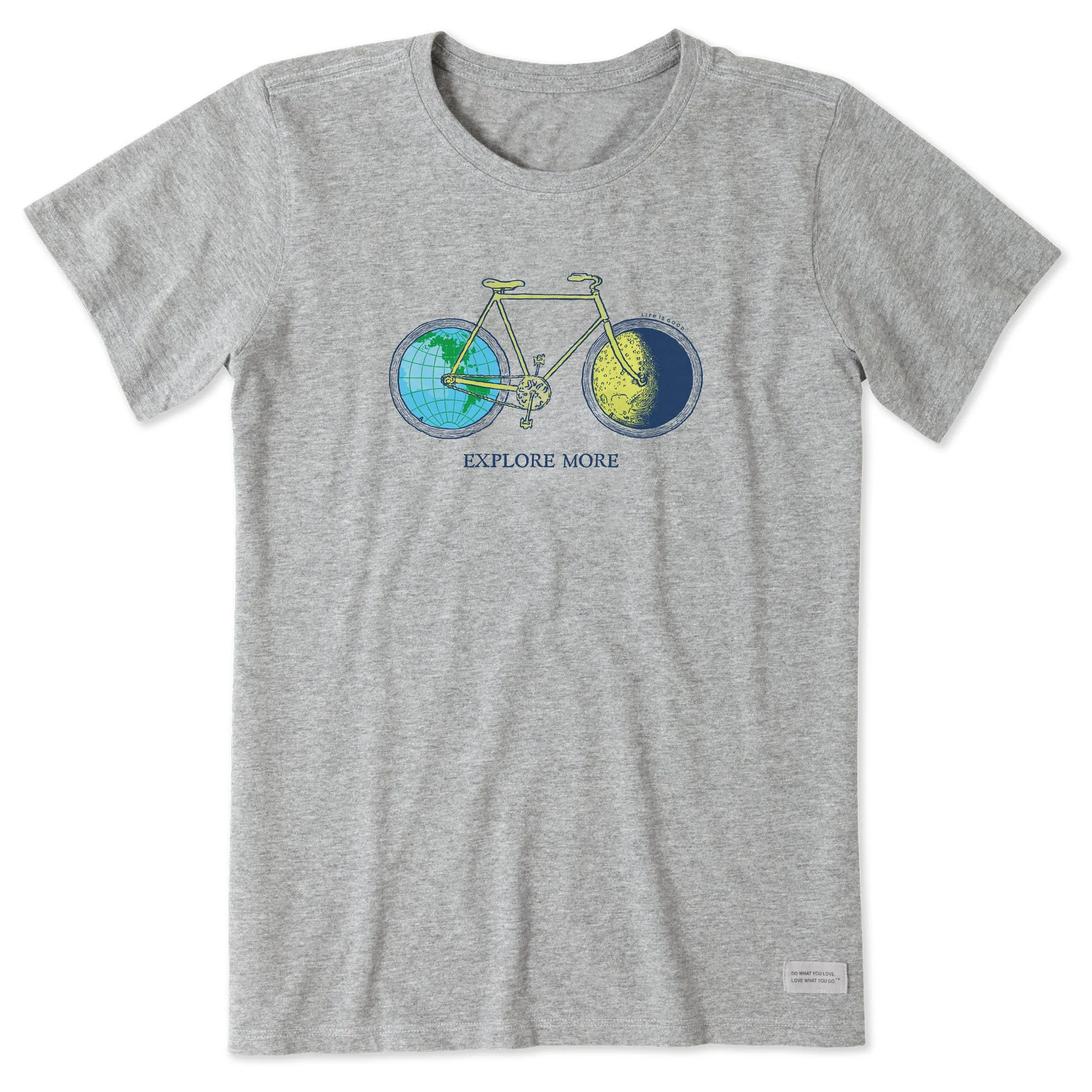 Women's Explore More Bike Short Sleeve Tee Life is Good