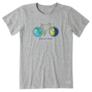 Women's Explore More Bike Short Sleeve Tee Life is Good