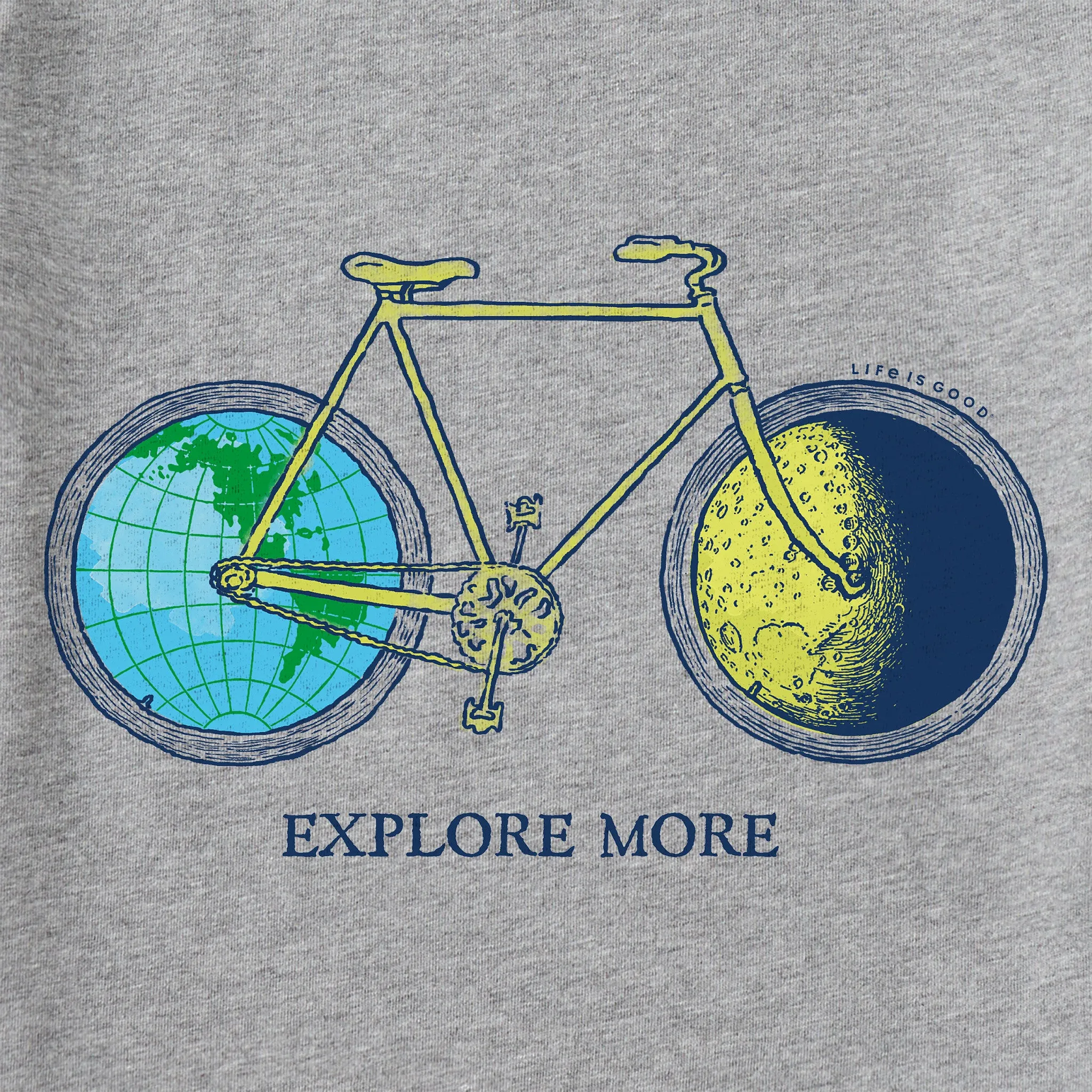Women's Explore More Bike Short Sleeve Tee Life is Good