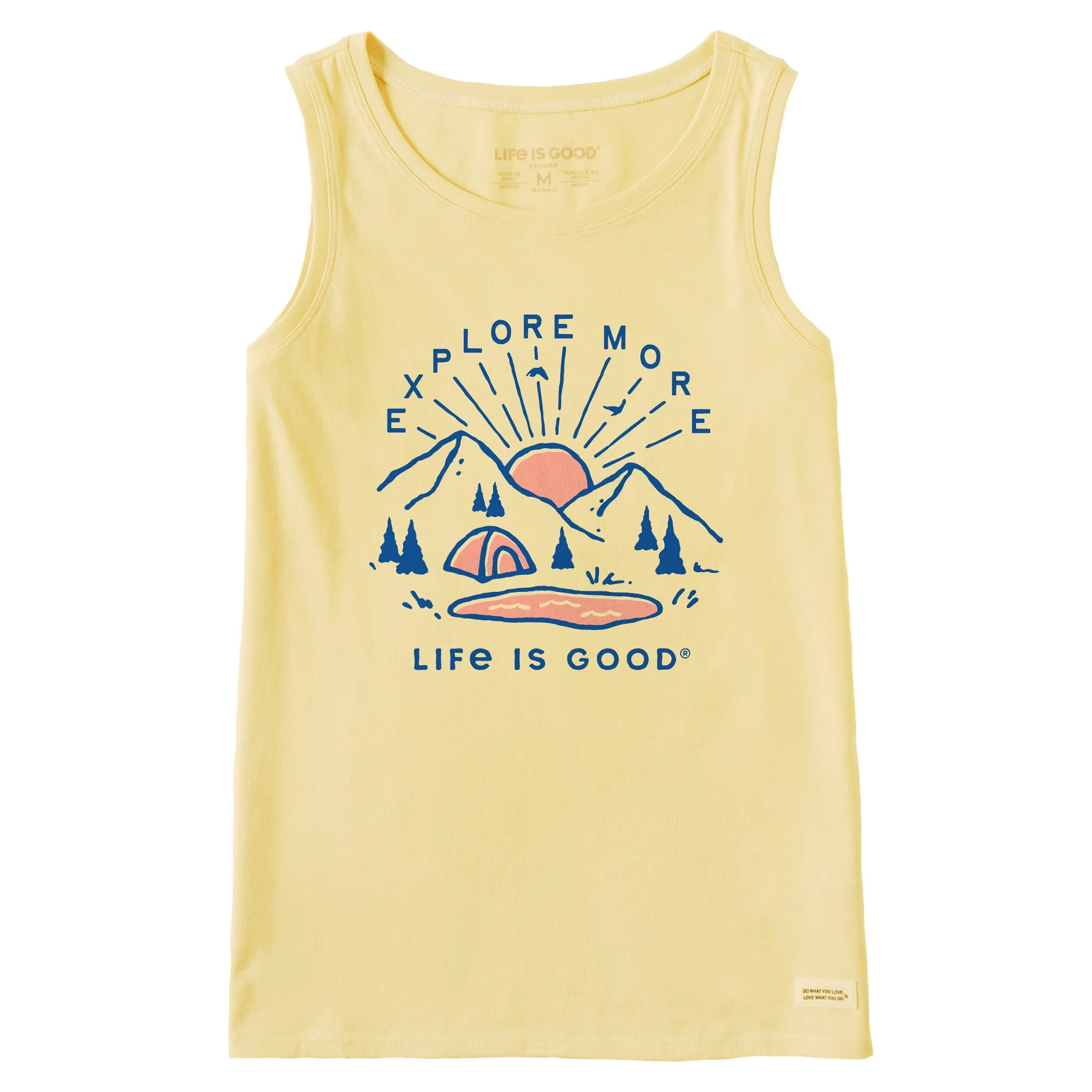 Women's Explore More Sunset Crusher Tank Life is Good