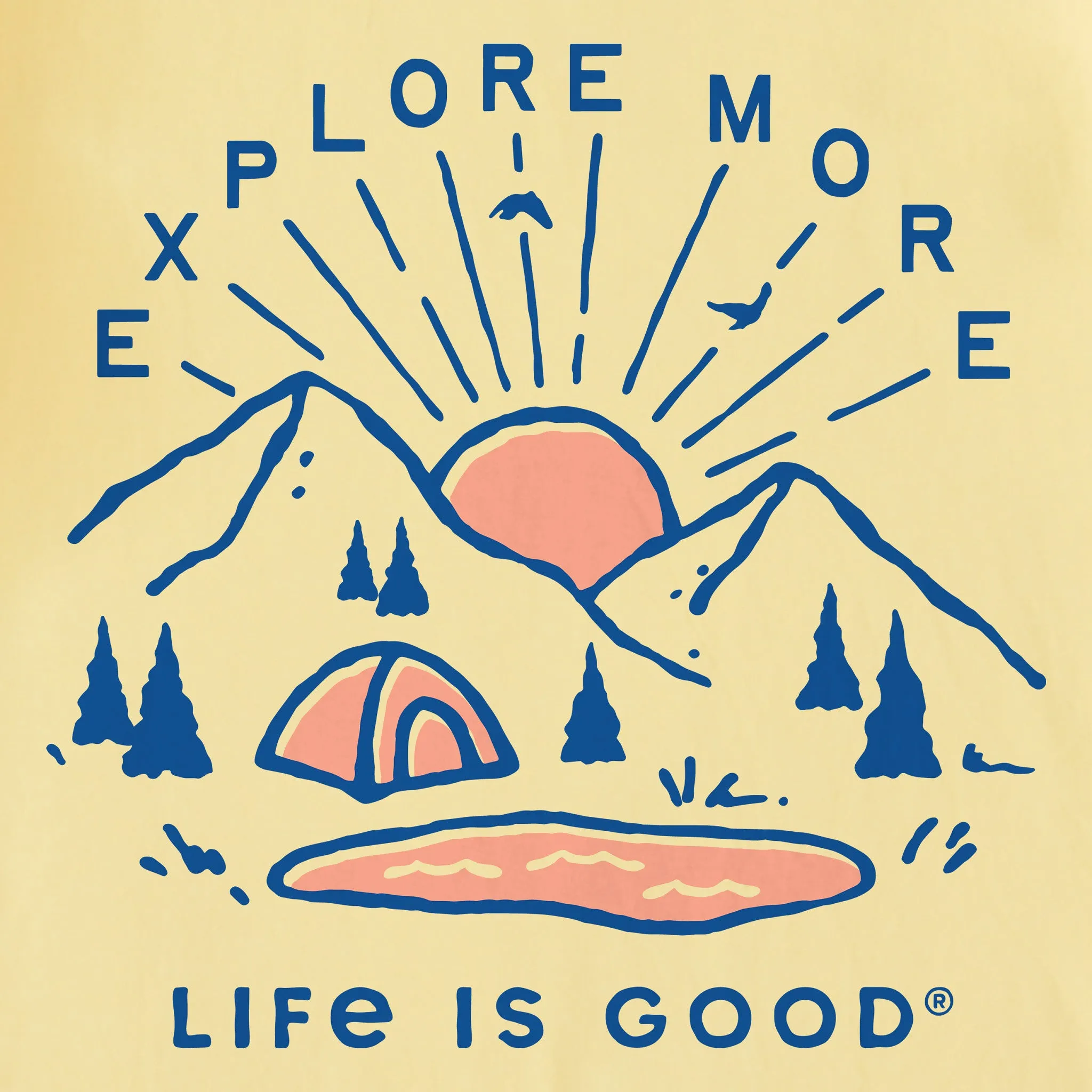 Women's Explore More Sunset Crusher Tank Life is Good