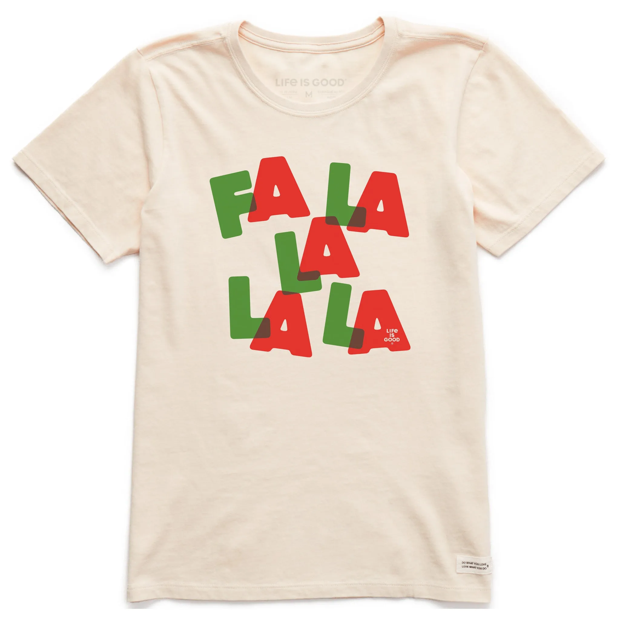 Women's Fa La La Short Sleeve Crusher Tee Life is Good