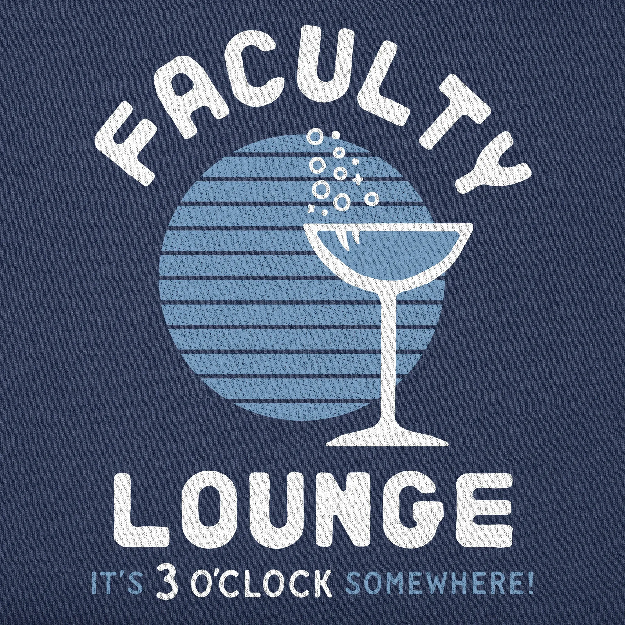 Women's Faculty Lounge Short Sleeve Crusher Boxy Tee Life is Good
