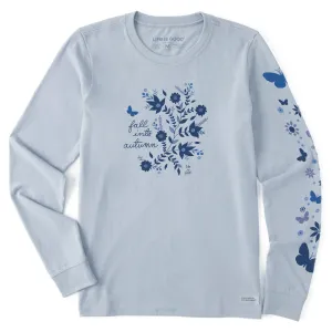 Women's Fall Into Autumn Long Sleeve Crusher Tee Life is Good