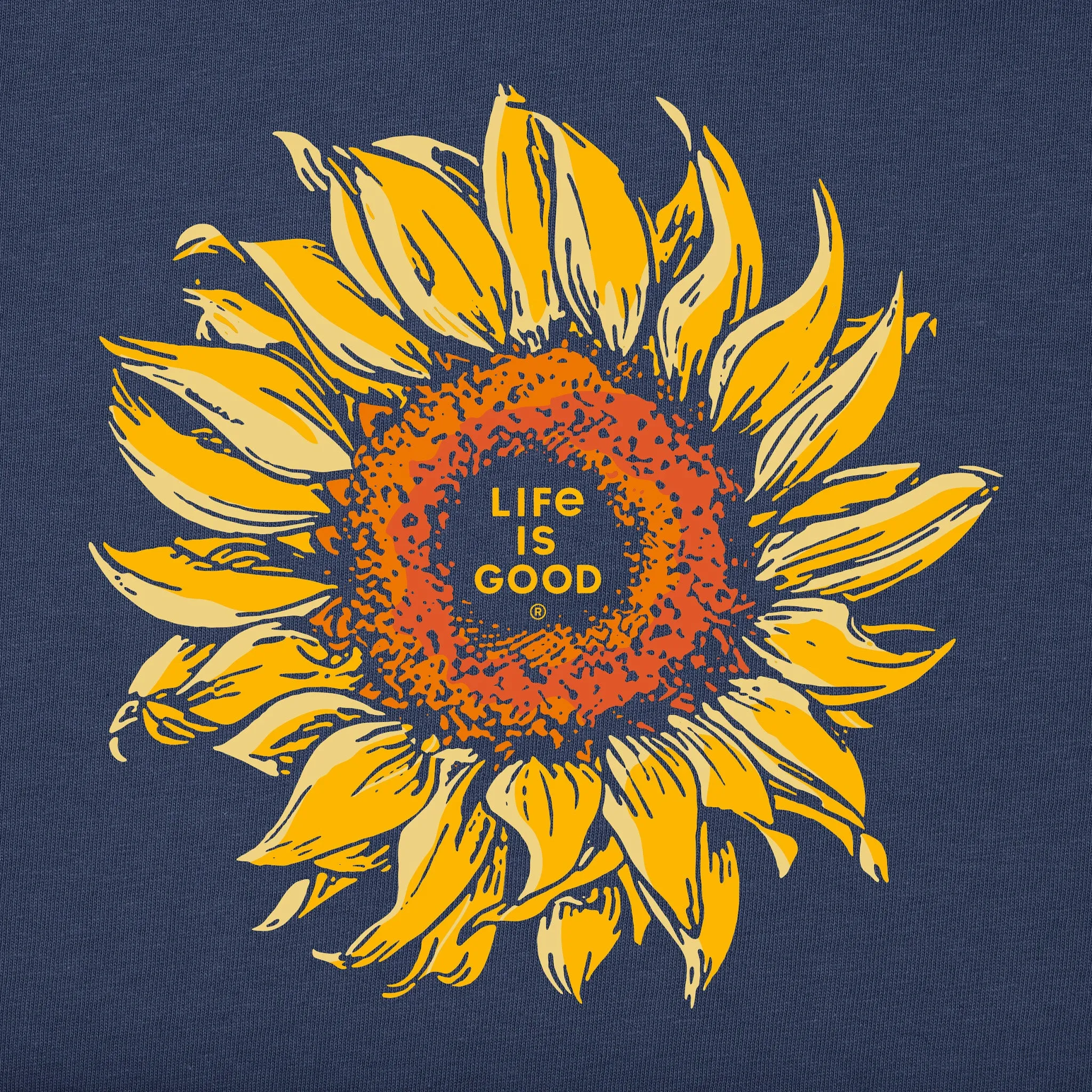 Women's Fall Sunflower Tee Life is Good