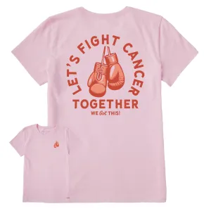 Women's Fight Cancer Short Sleeve Tee Life is Good